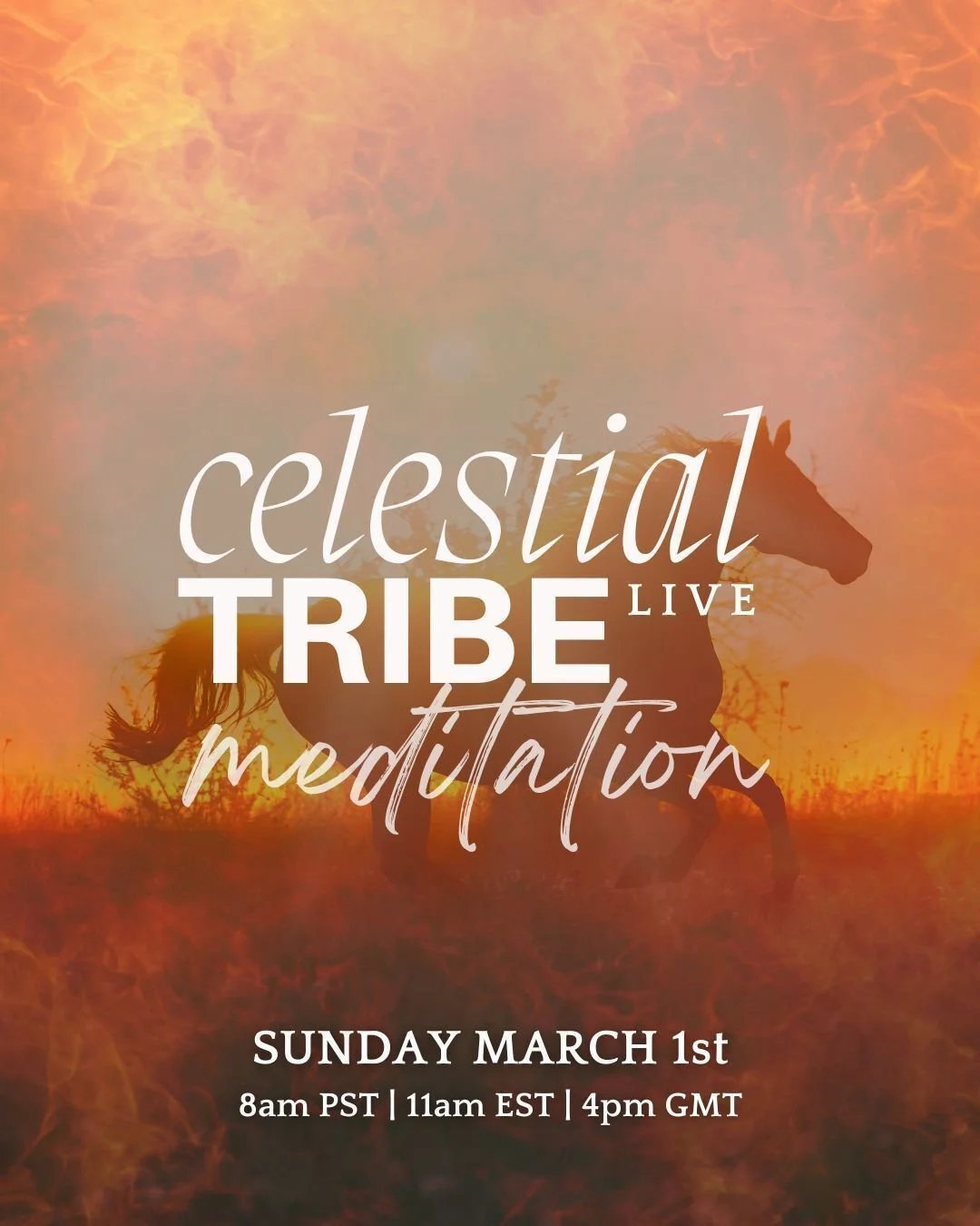 Join me SUNDAY, MARCH 1st for an hour of magic as we connect to the zodiac, flowing through the dreamy, creative energy of Pisces and into the fearless energy of the fire horse.

Prepare to release all heaviness, alchemising darkness into light, and 