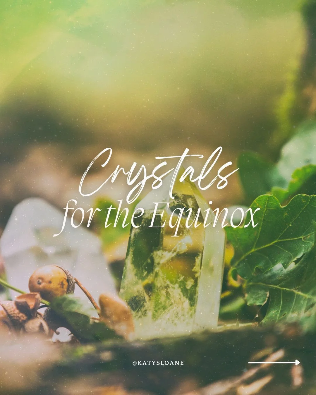 Happy New Moon &amp; almost Equinox everyone!!! As we step into this new season it&rsquo;s time to get your crystals at the ready&hellip;here is a handy guide for what crystals work best with each equinox.

Swipe left to see which crystals are callin