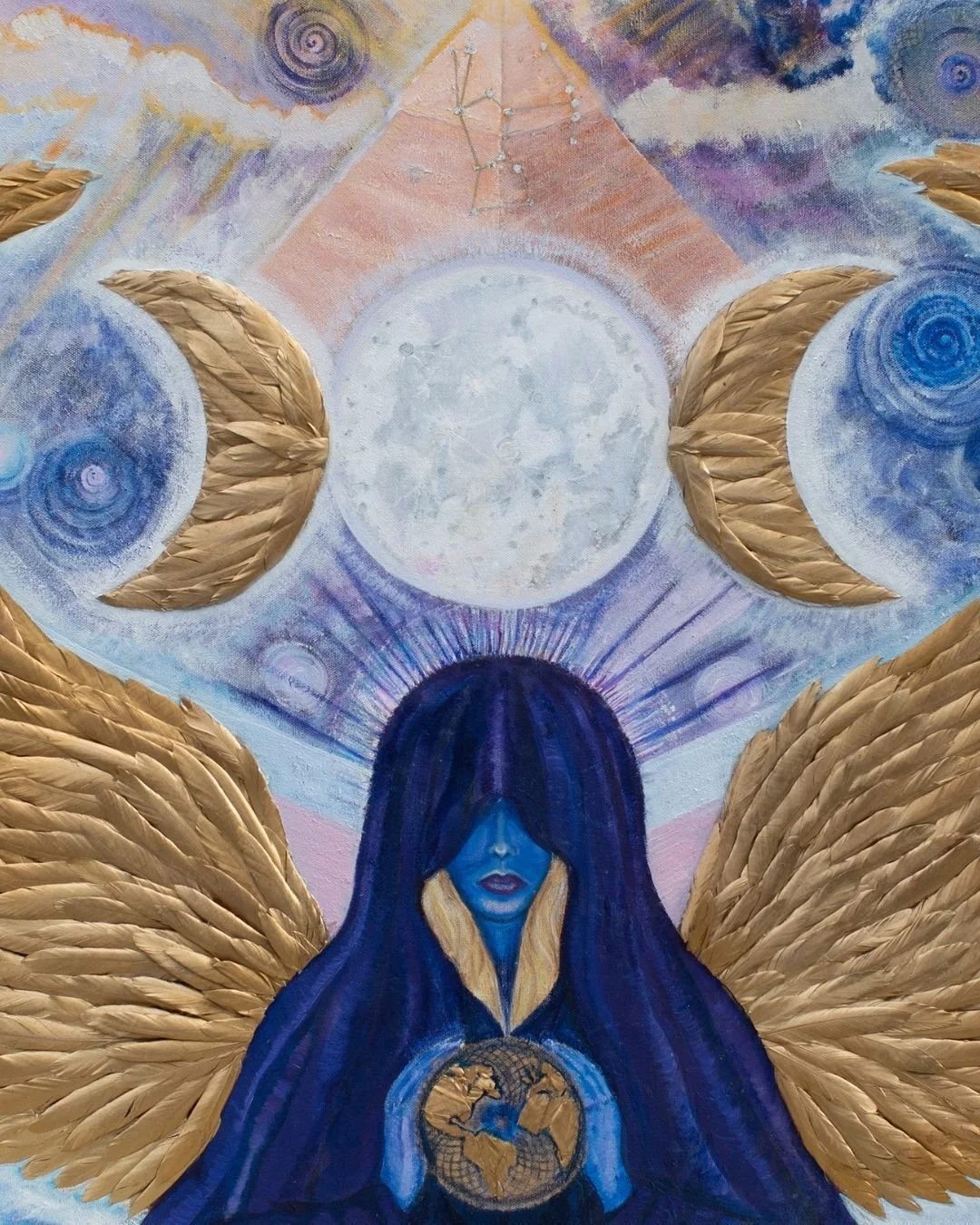 Today is World Art Day! 🎨 I have always been an artist&hellip;I studied art at A level and then went on to do a degree in art &amp; fashion. Lately, I have been called to throw myself back into my art. It&rsquo;s a recurrent message that keeps comin