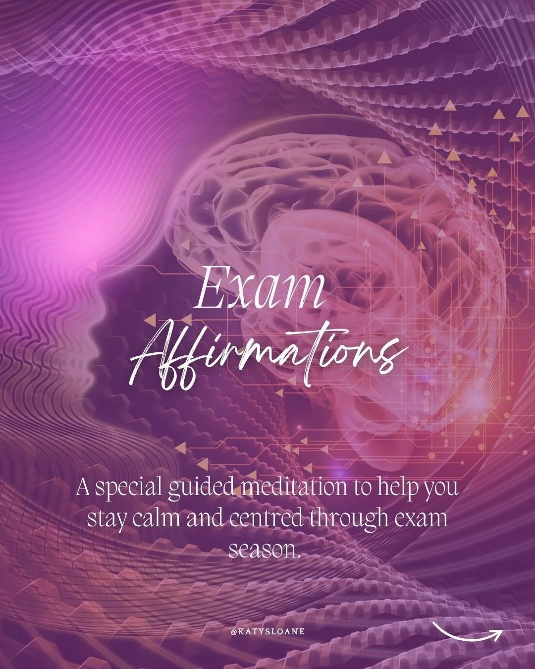 Exam season is here and so many are feeling stressed and anxious. My daughter Gracie is doing her GCSE&rsquo;s and see first hand how overwhelming the workload can be. Remember to breathe deeply and always visualise the best case scenario! 

I have c