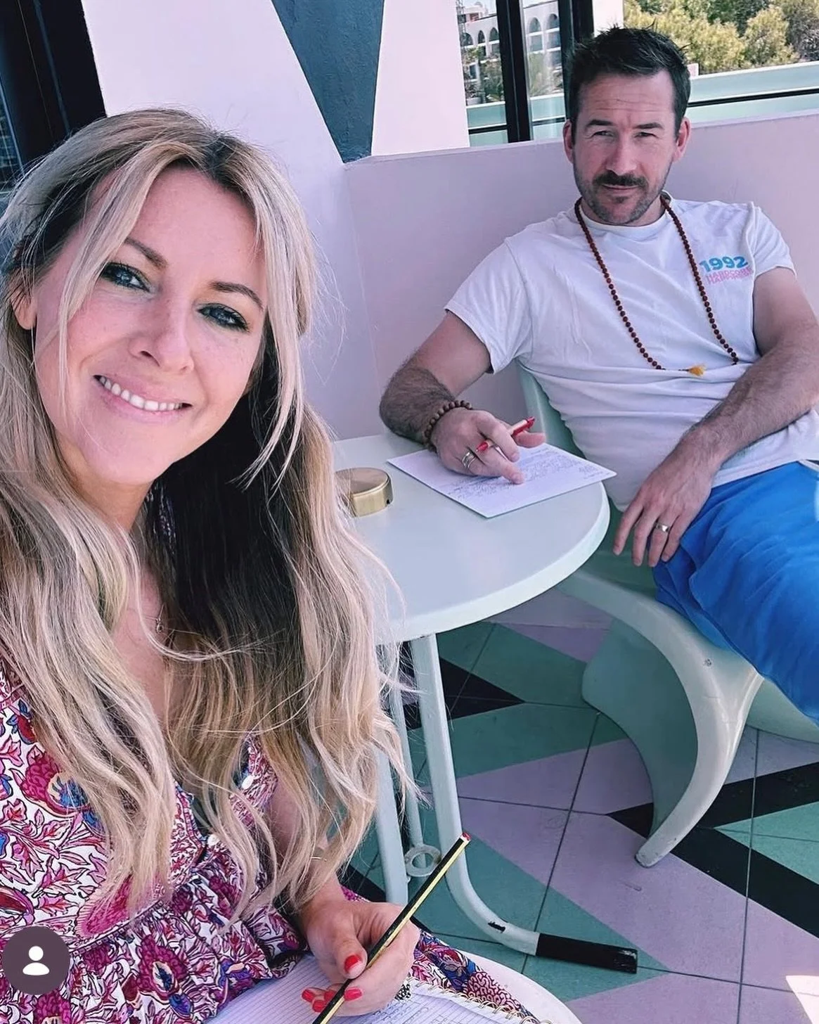 Throw back to me &amp; @barrypaulsloane writing our New Moon intentions last Summer 💕☀️ On Monday we welcome the New Supermoon in Gemini!! ♊️ 🌙 

It&rsquo;s time to start thinking about your intentions and what you would like to manifest. Gemini is