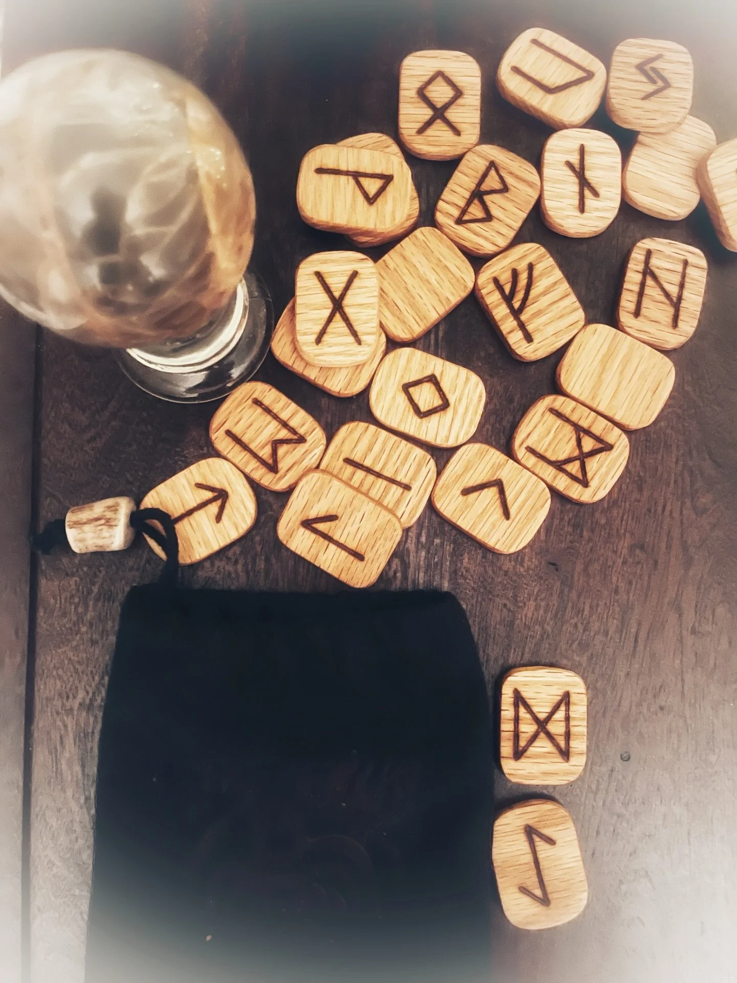 Lately, runes have been showing up everywhere, like little nudges from the universe. I&rsquo;ve always been drawn to Dagaz and Eihwaz, even before I knew what they were. Dagaz for awakening, Eihwaz for resilience and now they feel like old friends gu