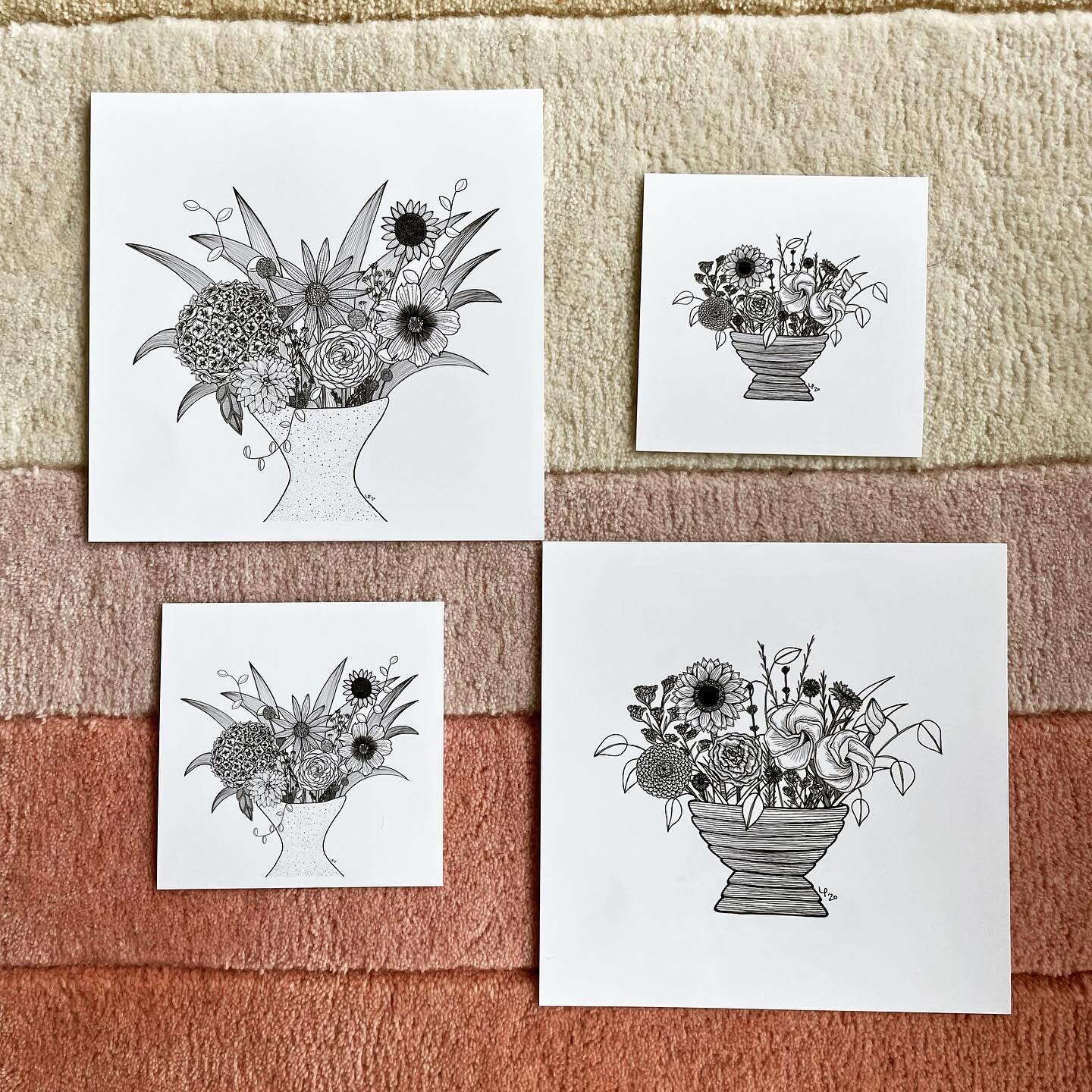 NEW STUFF, feat: OLD STUFF!

&bull; a couple of bouquets from the 2020 archives + mini gasworks! &bull;

Check out link in bio for deets, prices include ship, ship, shipping 🚢 + proceeds will go to @youthcaresea 💕

#makegoodforgood #artforgood #goo