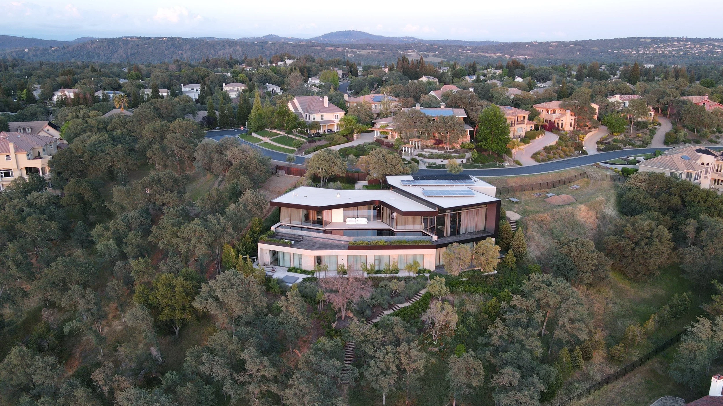 Luxury Hillside Development and custom construction where every inch matters