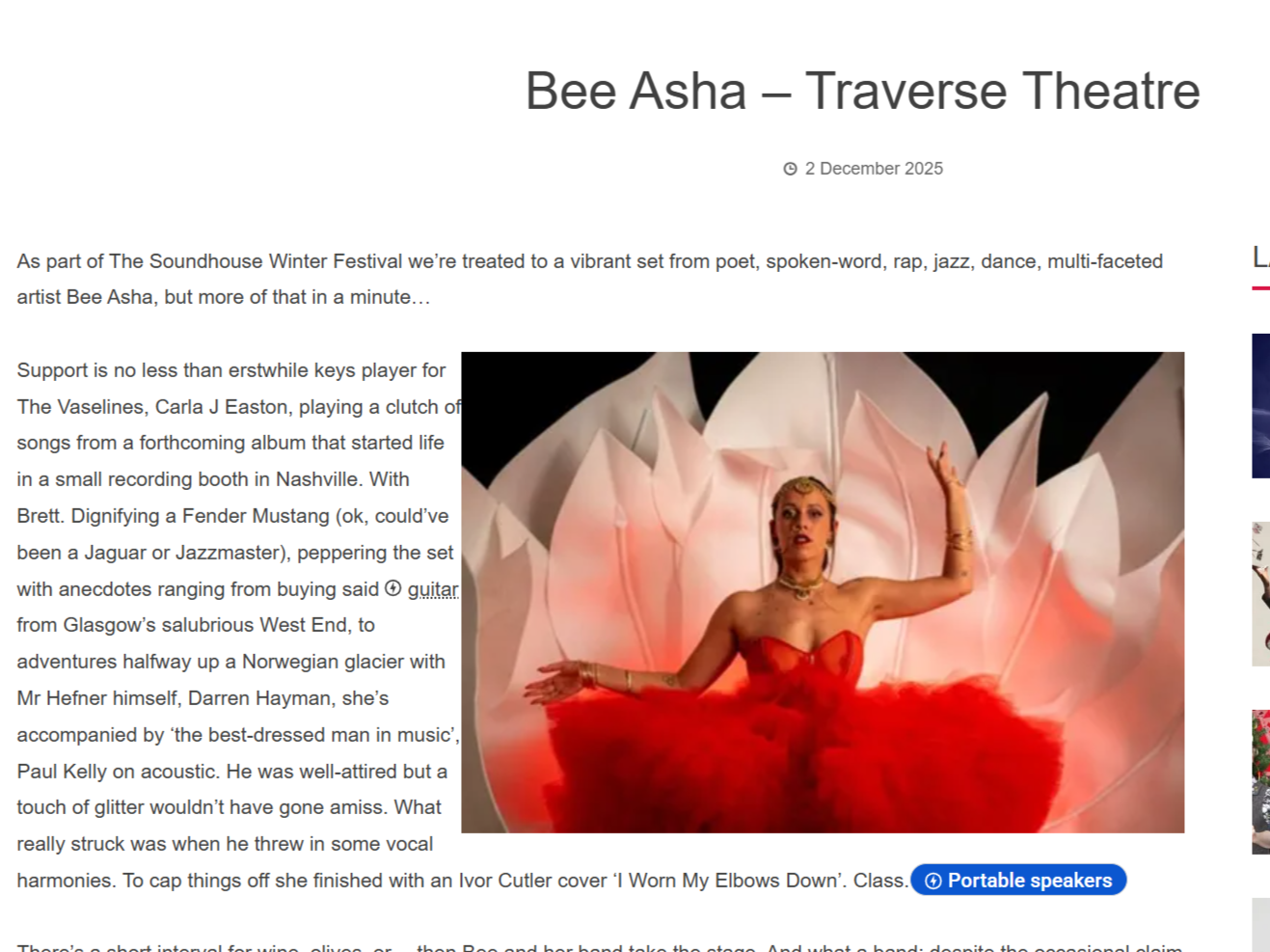 North West End - Gig Review - 2025
