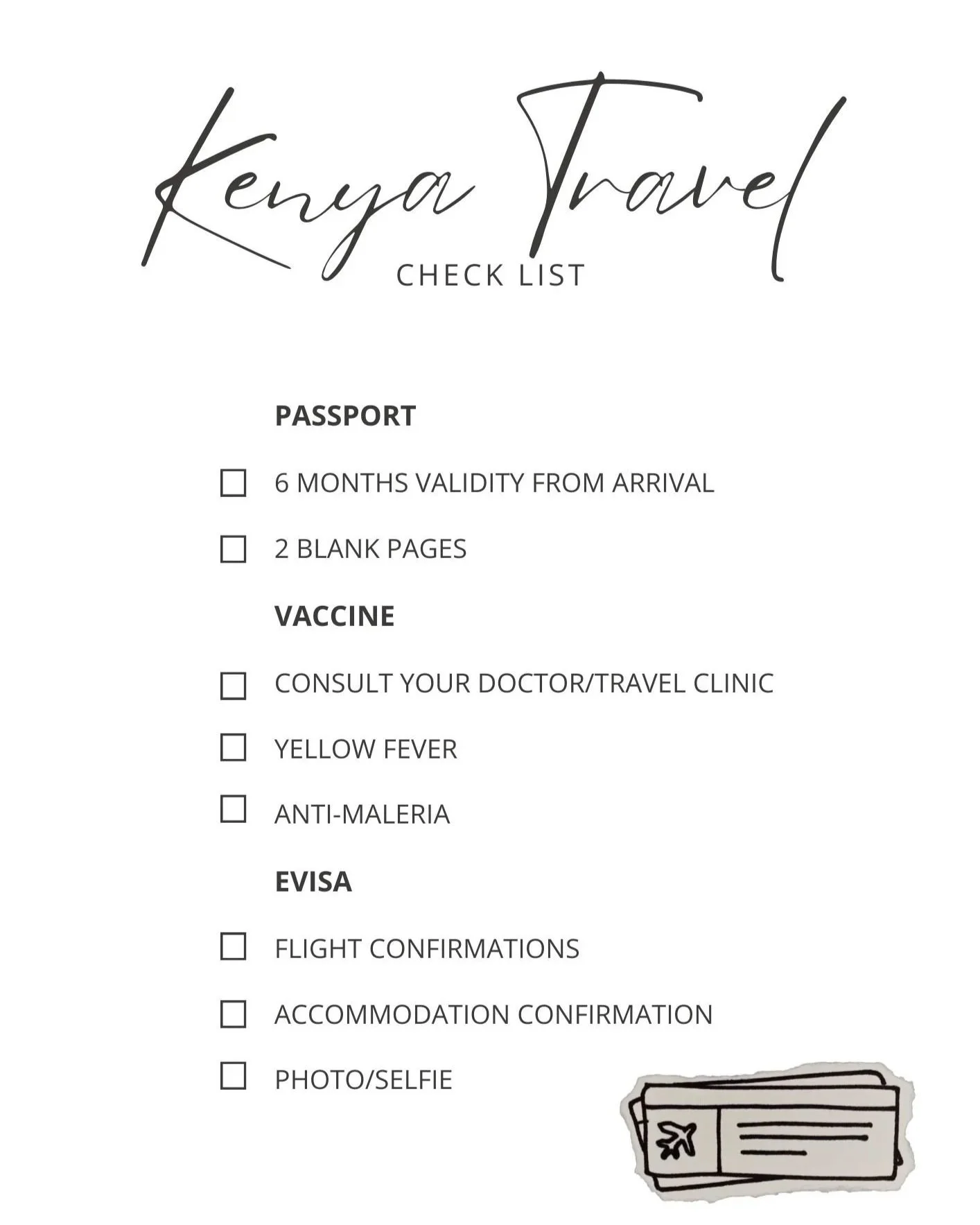 Kenya Visa Requirements