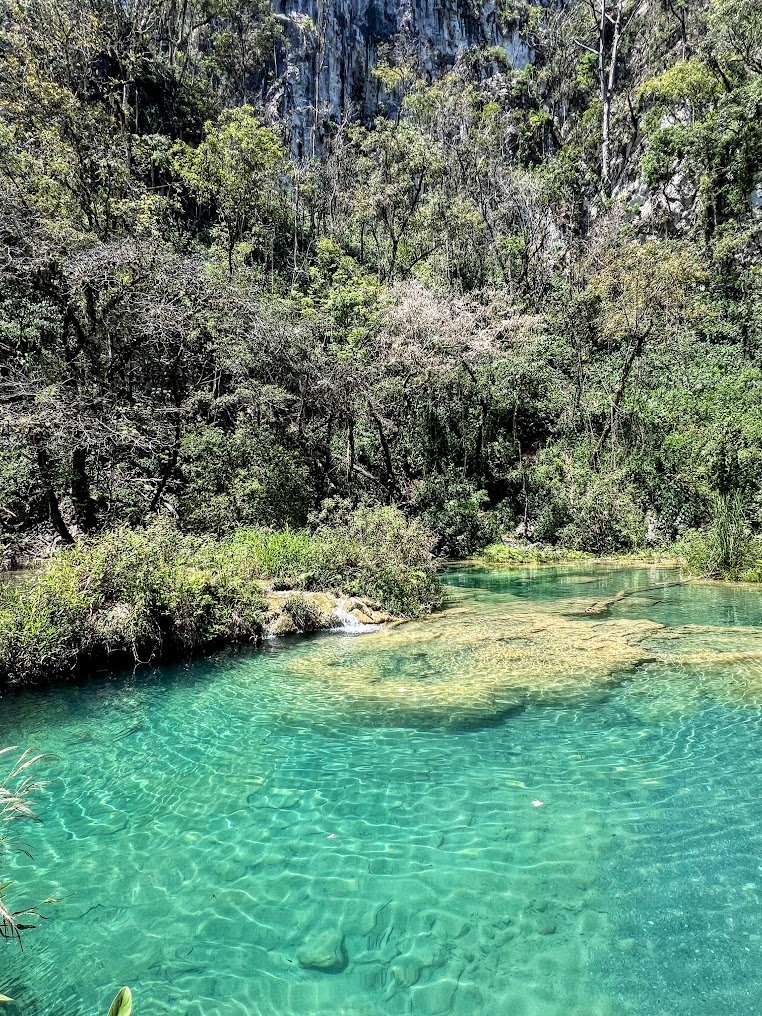 Can I swim at Semuc Champey