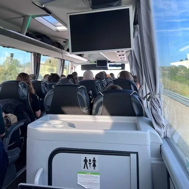 Taking the bus in Portugal