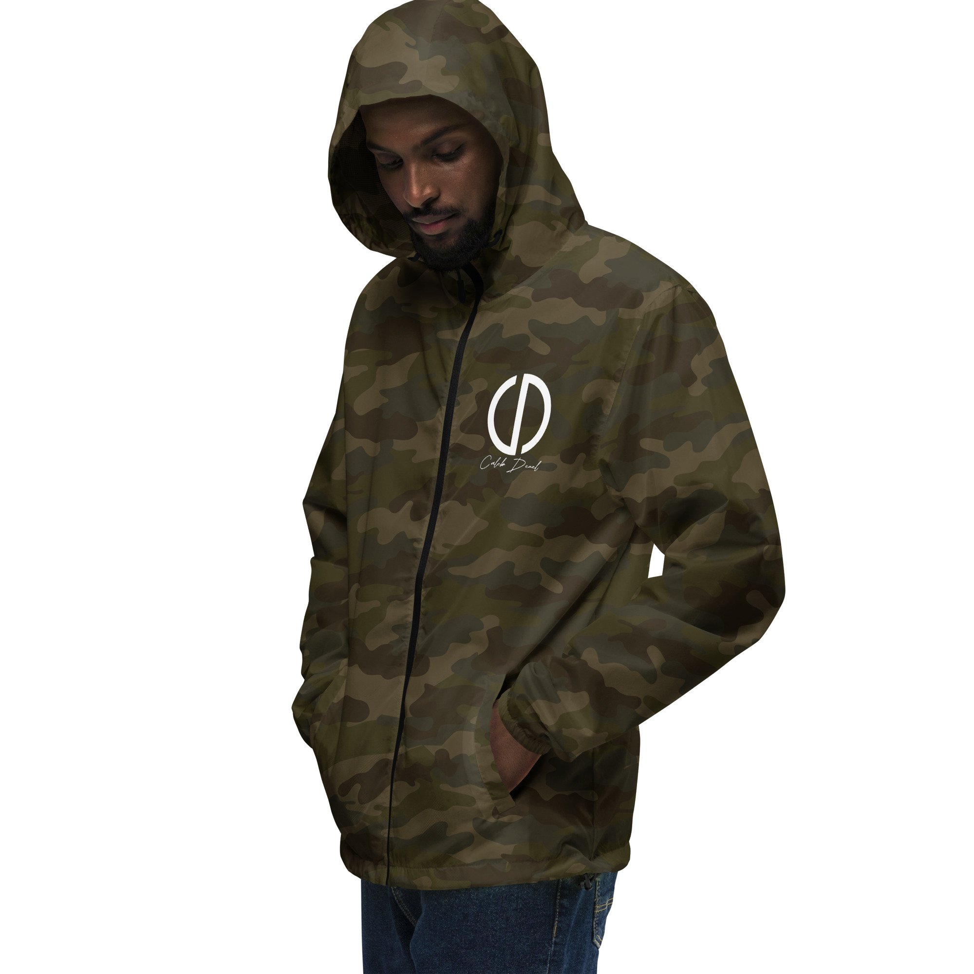 unisex-lightweight-zip-up-windbreaker-forest-camo-left-front-644ec8121d7f9.jpg