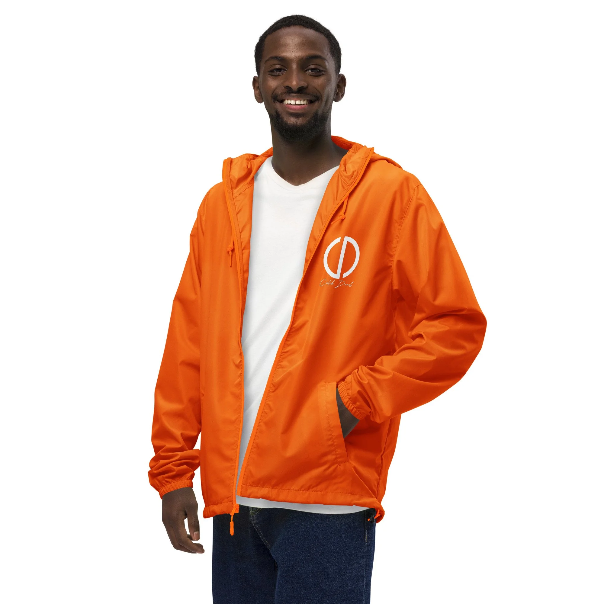 unisex-lightweight-zip-up-windbreaker-safety-orange-left-front-2-644ec8122027d.jpg