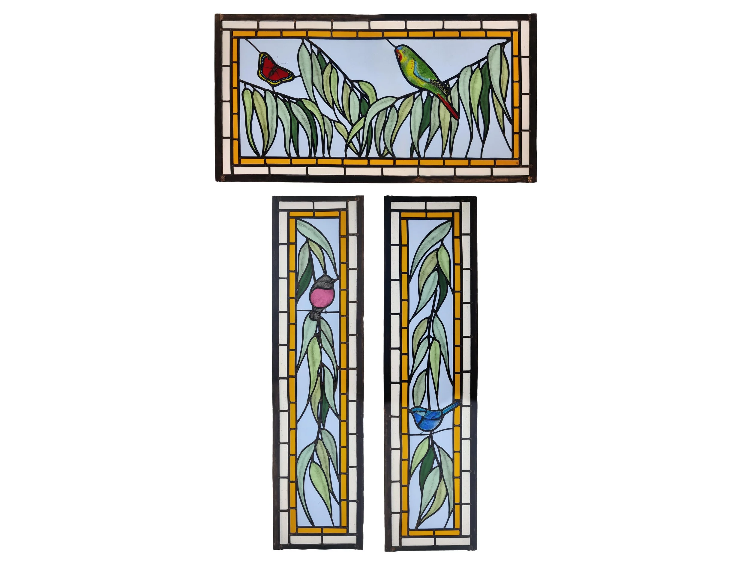 Gum Tree Front Door & Transom Set