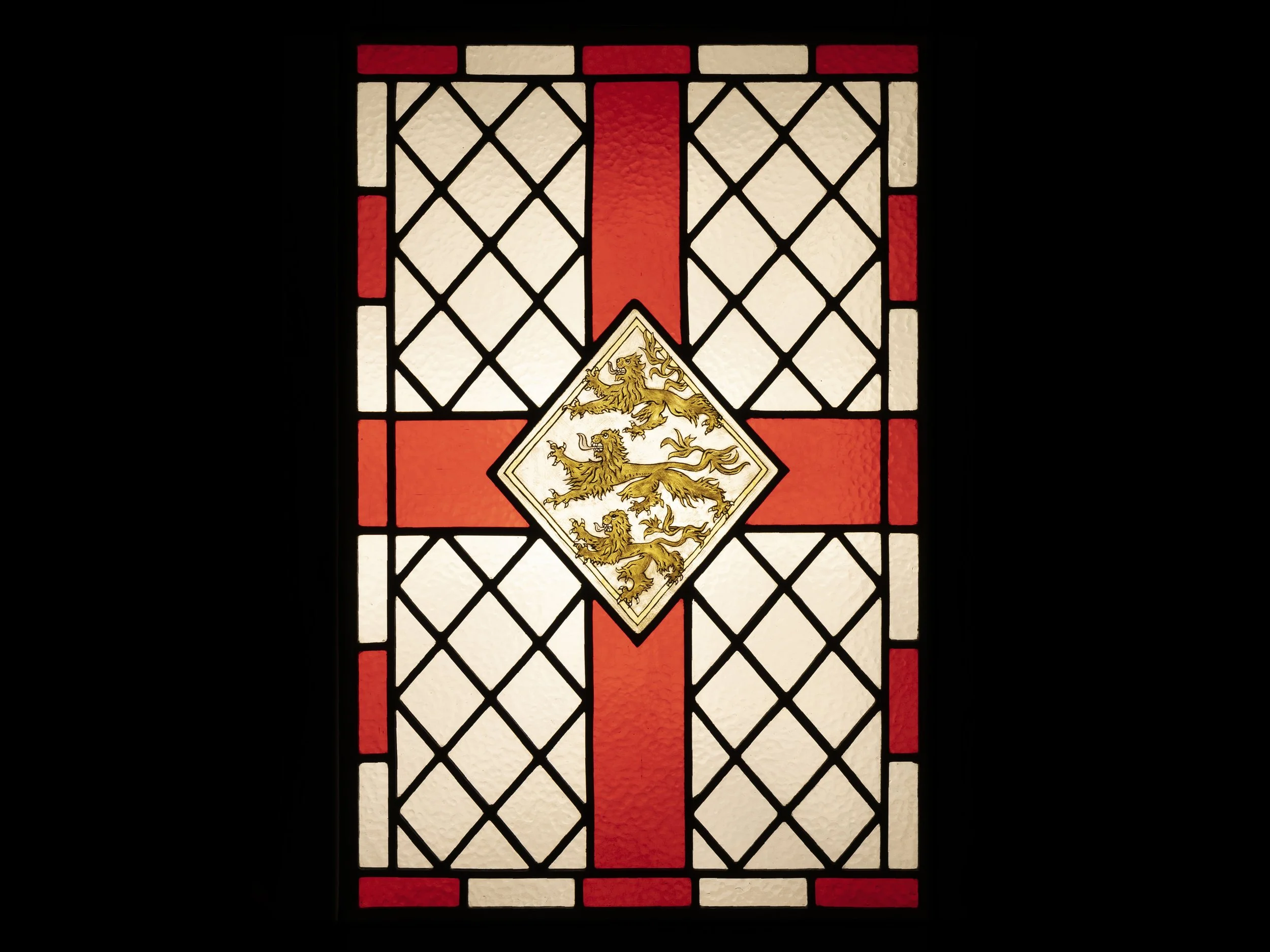 England Stained Glass Window