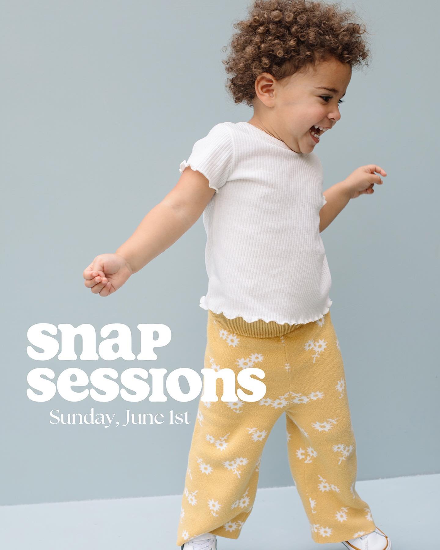⭐️ Spring Snap Sessions⭐️ Next Sunday, June 1st. 15 minutes. $150. Sign up for a time slot via the link in our profile. 

Please share this post on your story or tag a friend who might be interested. Thank you!