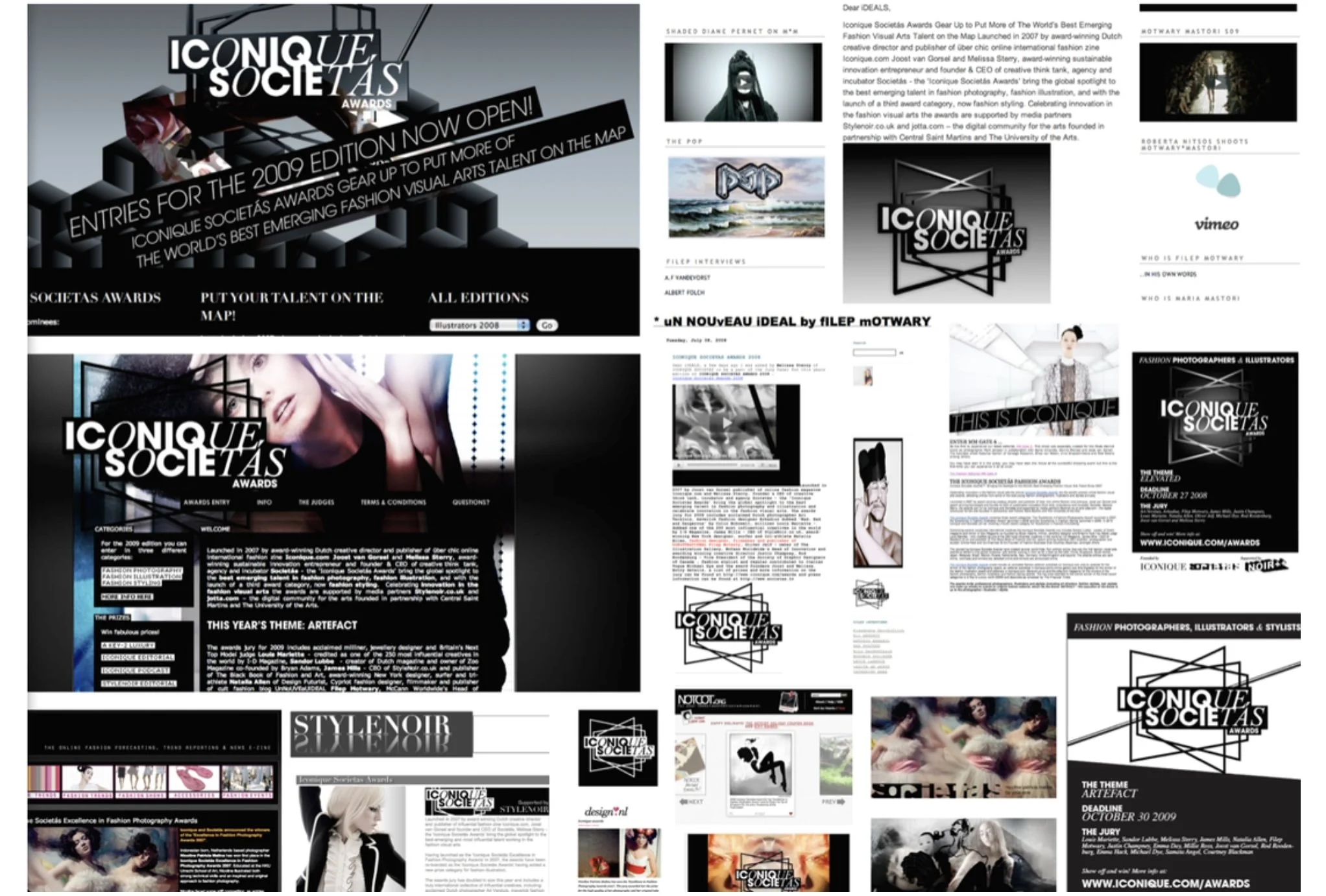 Iconique Societás Awards - world's first digital fashion awards - coverage