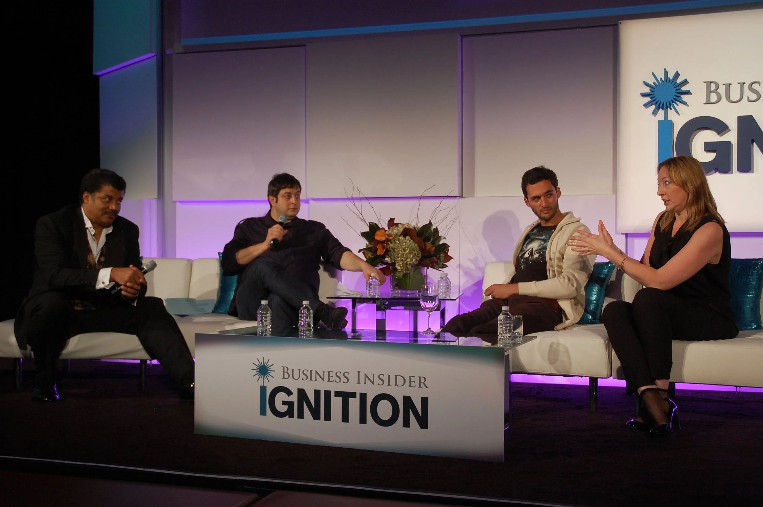 Neiil deGrasse Tyson in conversation with Melissa Sterry and Jason Silva on future cities