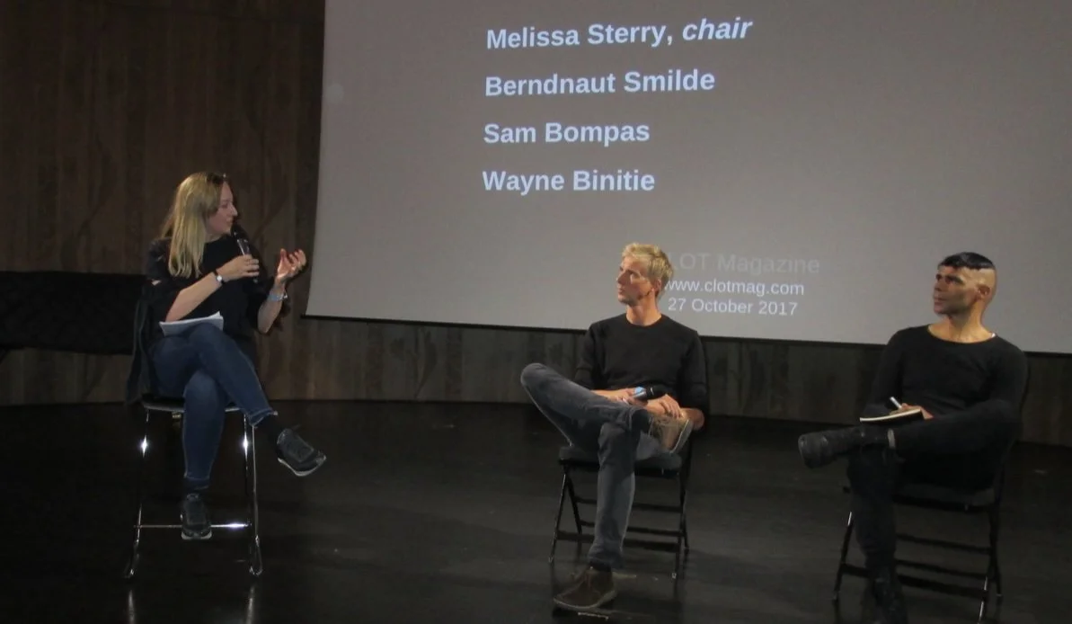 Melissa Sterry chairing a panel discussion on Water and design and the Arts at the V&A museum, London