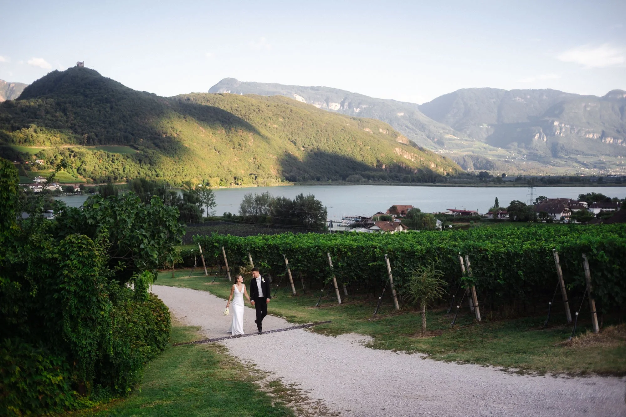 Hochzeit in Südtirol am Kalterer See auf Gut Kaltenburg