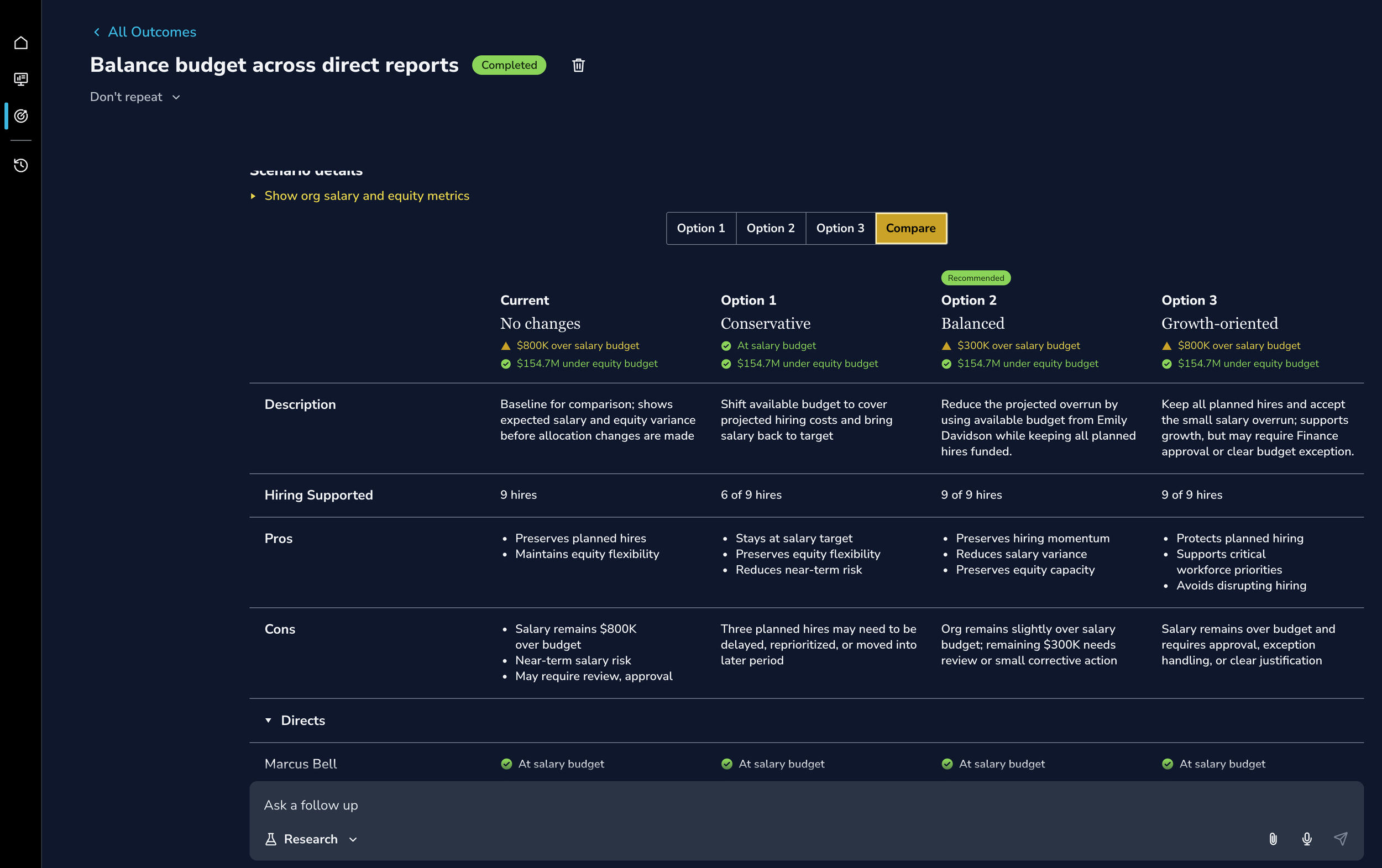 Workforce Cost Management AI-Powered Application