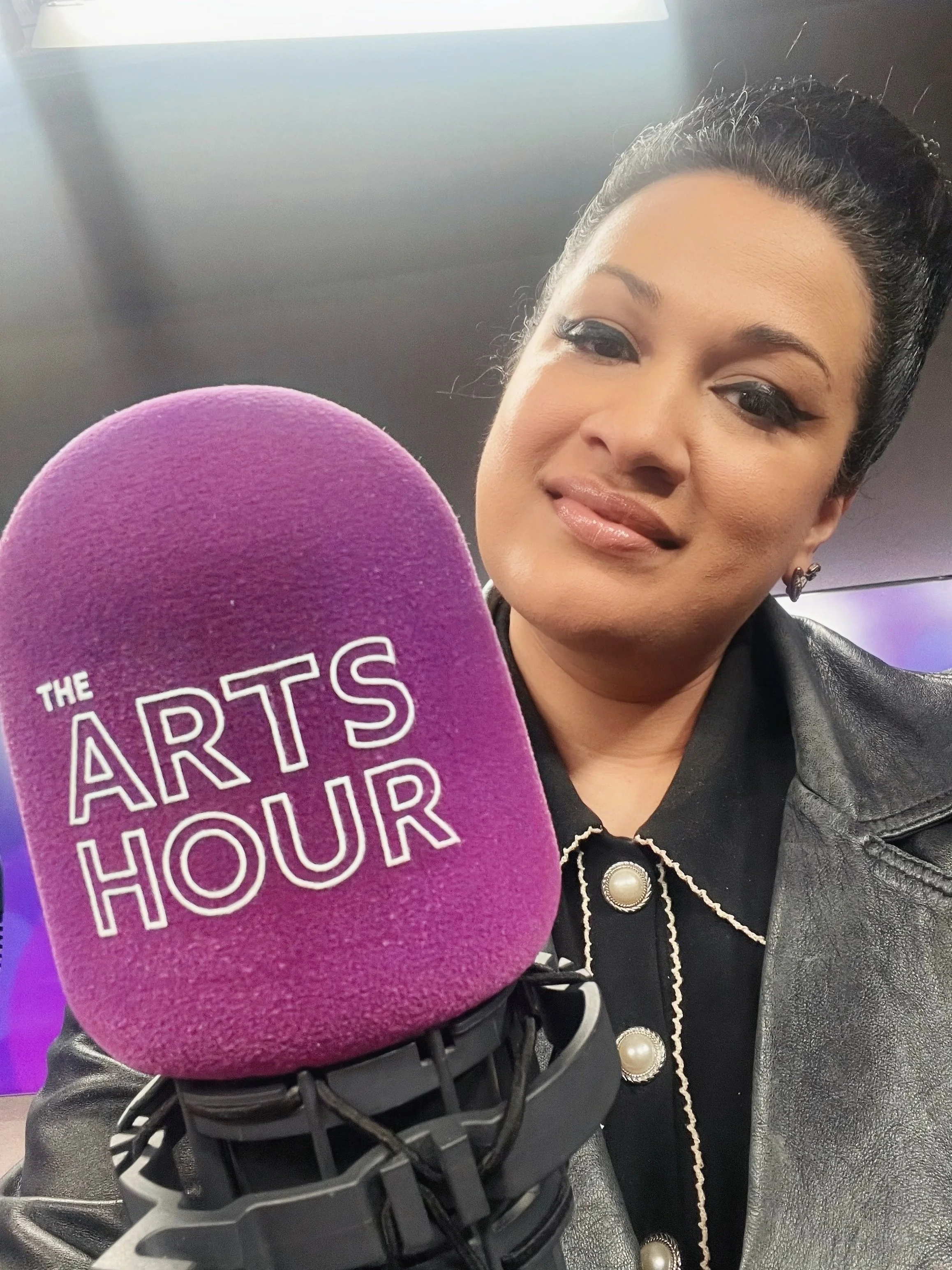 Bishi on BBC Arts Hour on BBC World Service