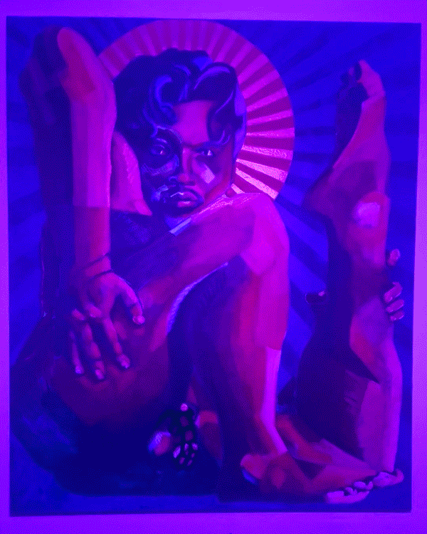 God’s Favorite (He/Him) | Displayed Under Color Lights | 2024