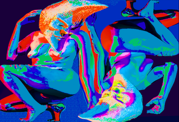 Between Lavender Phases | Digital Collage | 2025