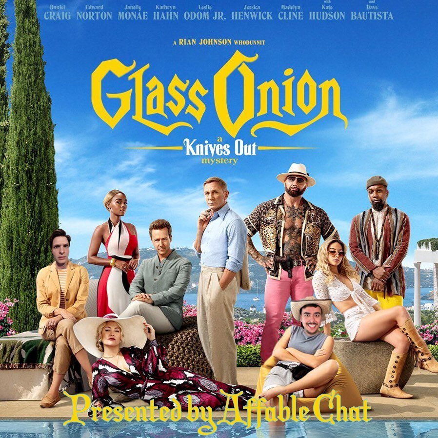 New episode out now! #GlassOnion #rianjohnson #ISuspectFoulPlay