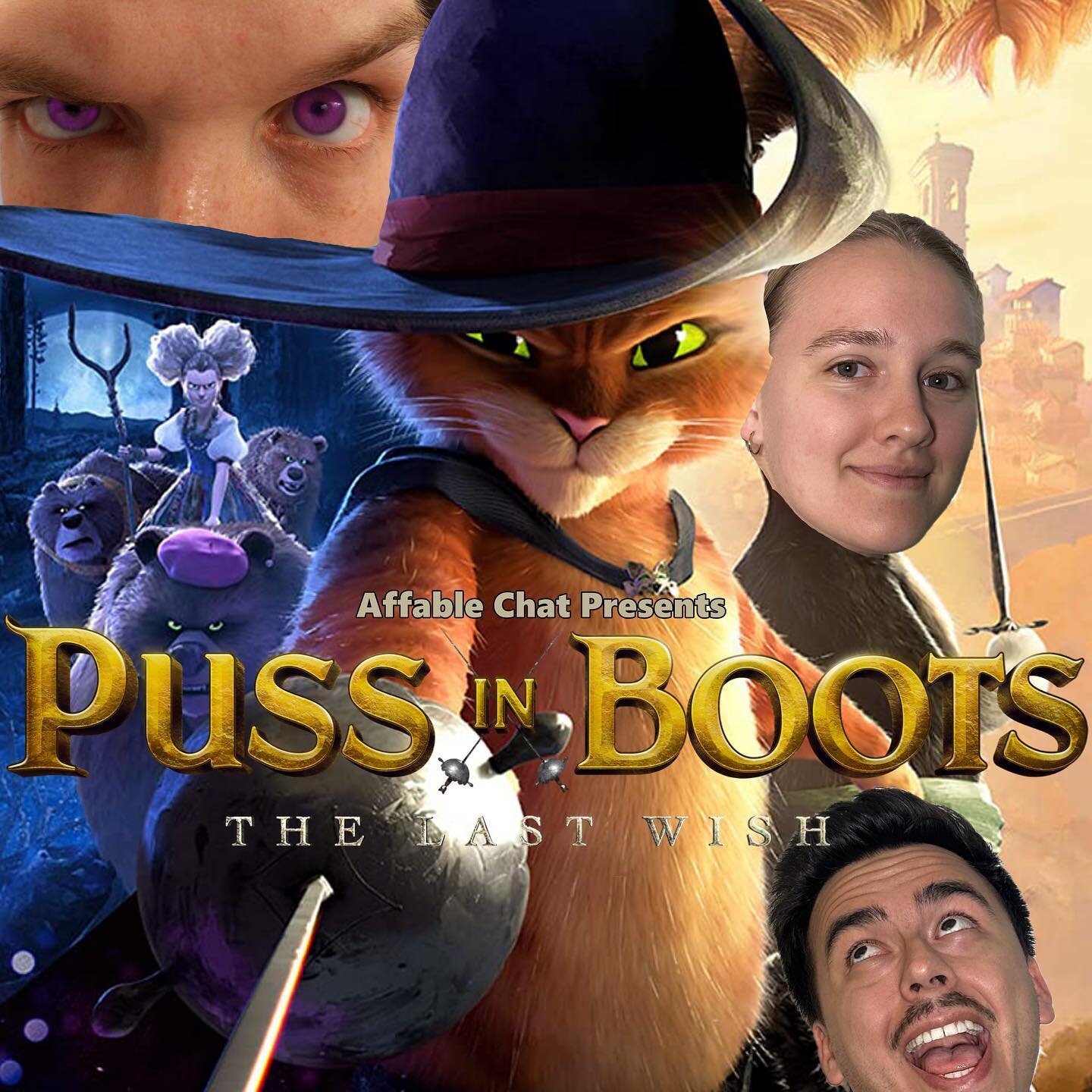 New episode featuring @lieselrutland out now! #pussinboots #pussinbootsthelastwish #shrek
