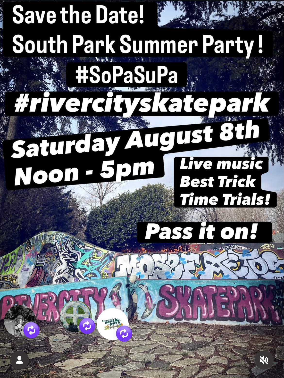 River City Skatepark Poster
