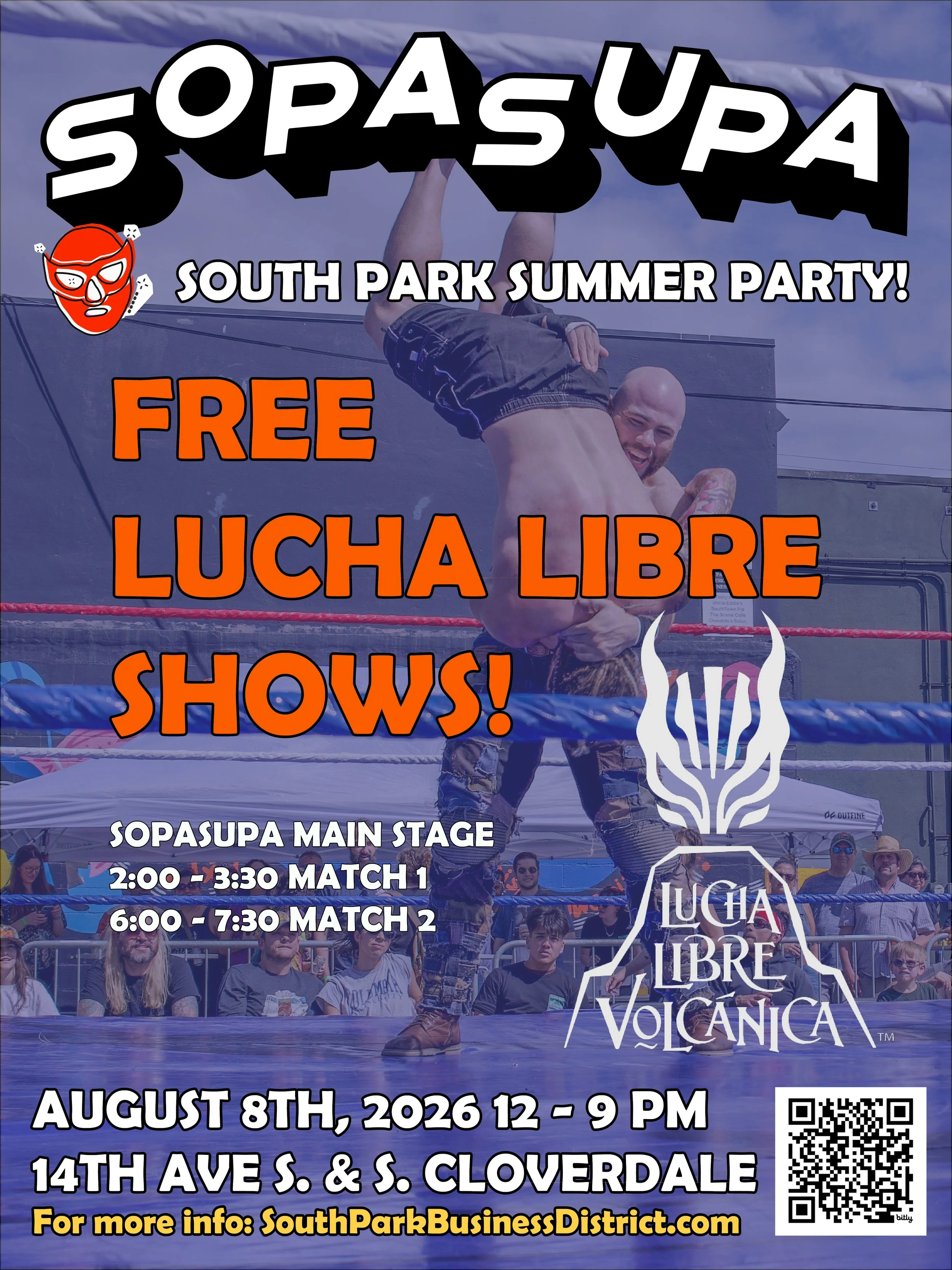 Lucha Libre Volcanica SOPASUPA