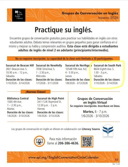 Practique su ingles