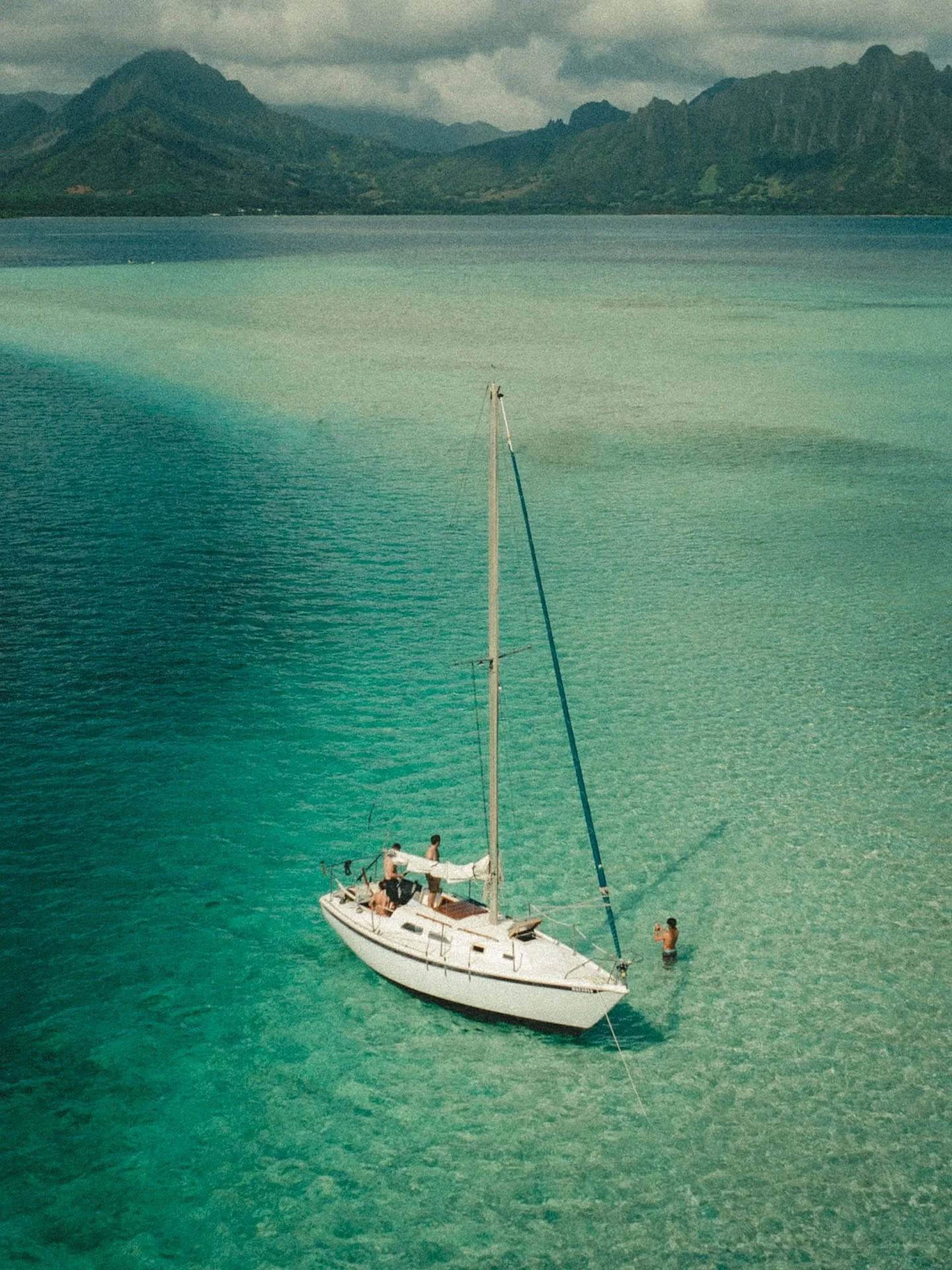 // Found peace where the sky meets the sea 💭
Pieces and snippets of Hawai‘i — crystal clear waters, golden sunrises, sailing with friends, and turtles drifting by ~ just a little slice of island magic 🌊🌞🐢⛵️
——
#hawaiiel