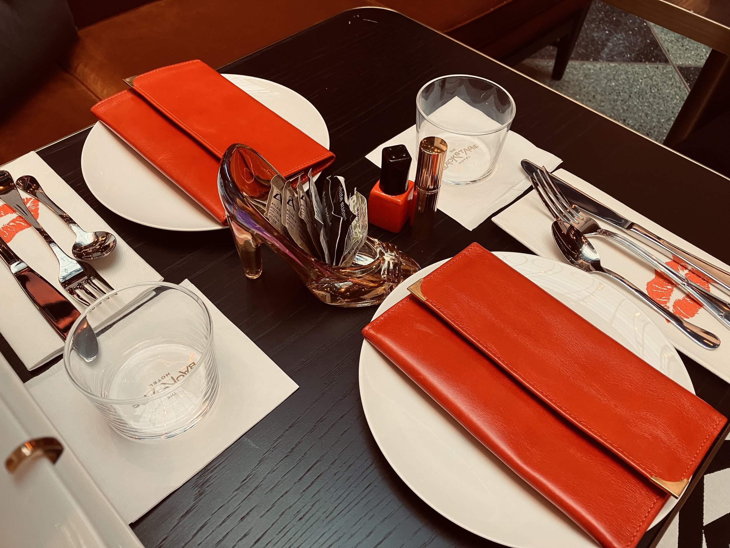 "Cabaret" Table at the Backstage Hotel, Tel Aviv