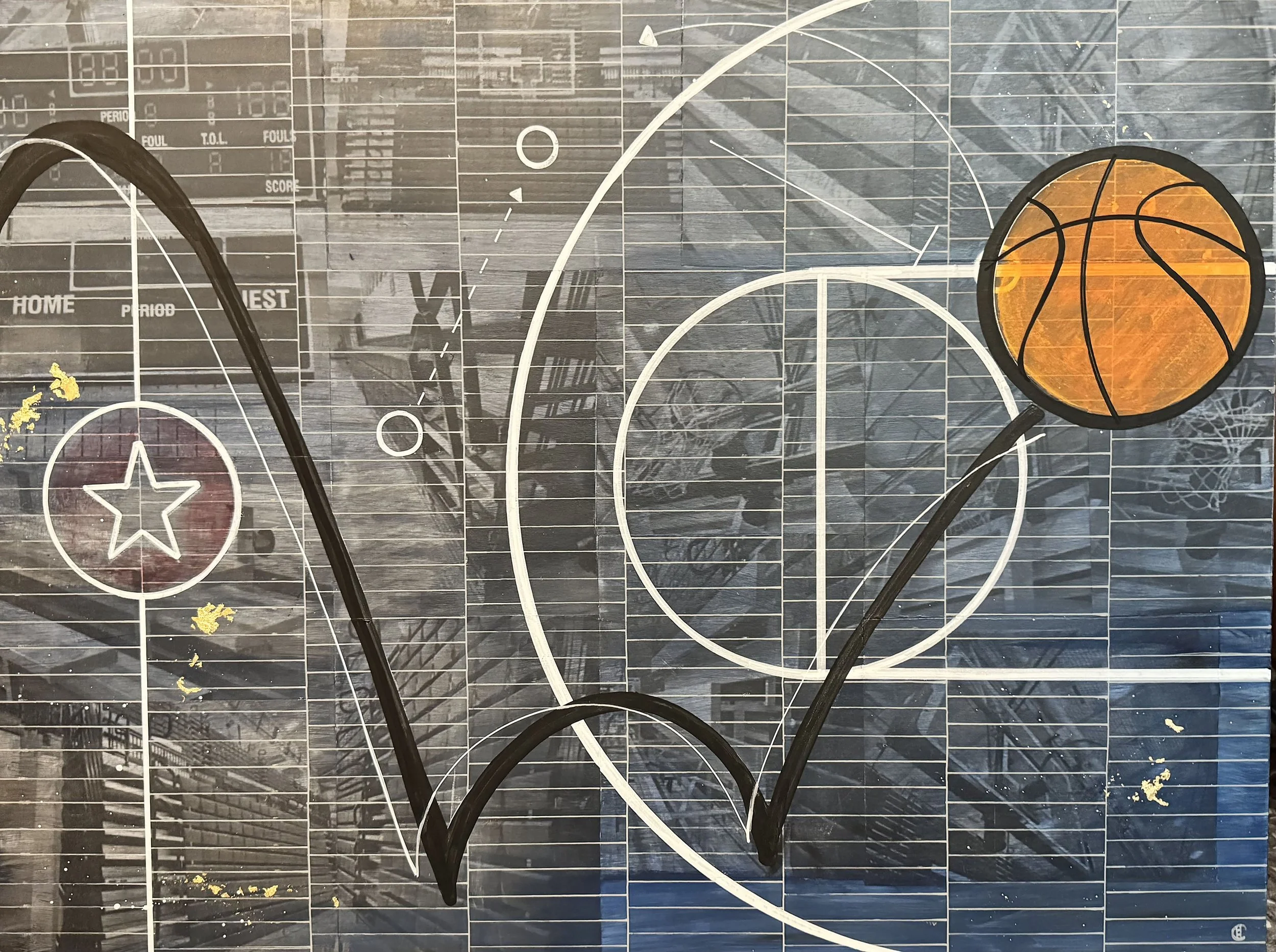 Hoosier Home Court, SWISH Sidewalk Gallery 2026