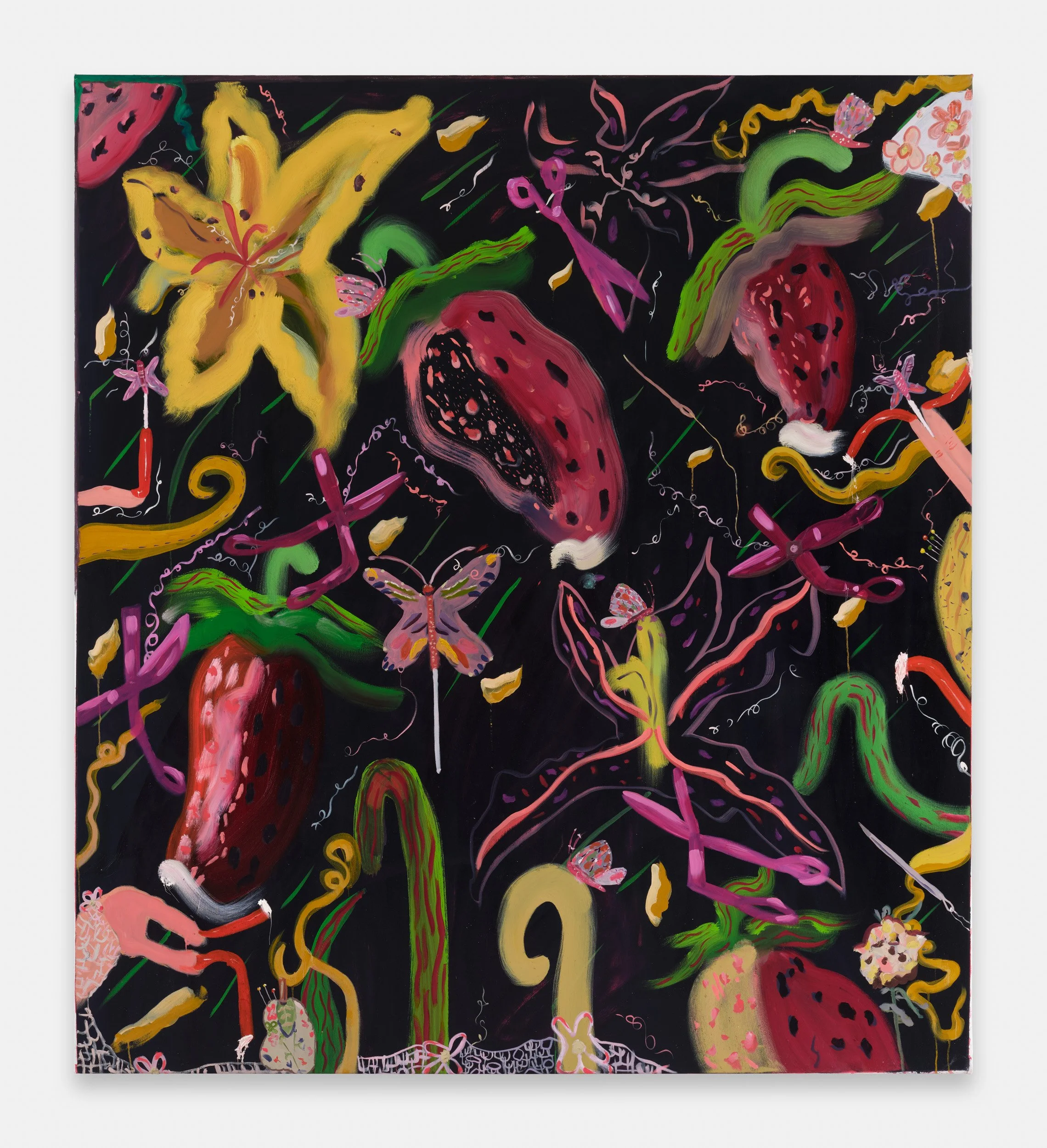 Interlaced, 2025, 200 x 180cm