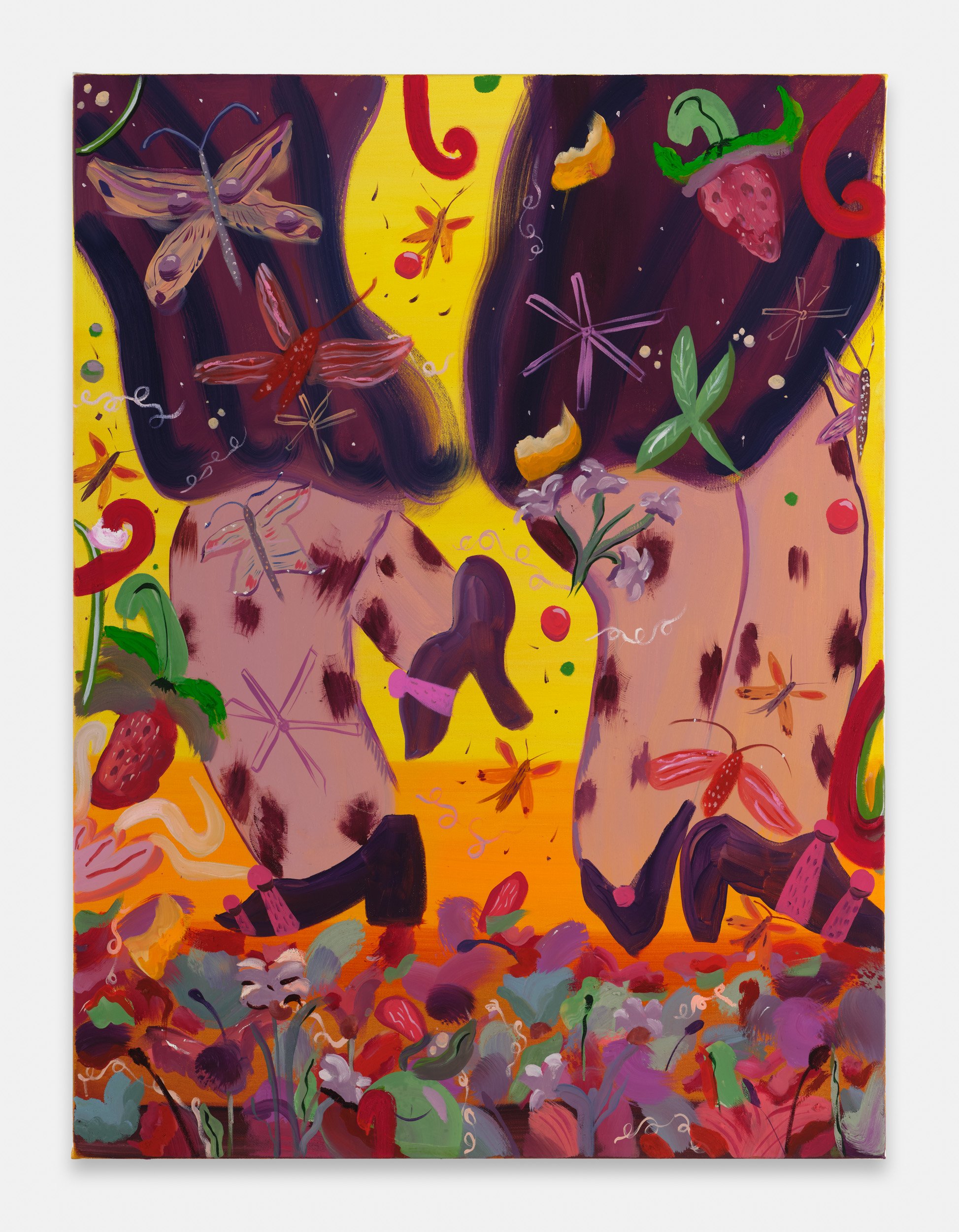 Good Gut, Bad Gut, 2025, 120 x 90cm