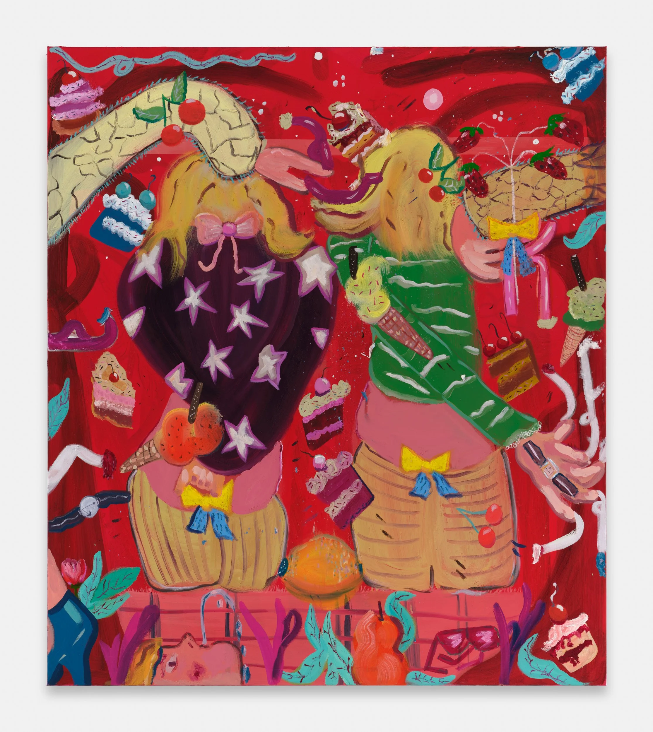 Time Travellers, 2025, 160 x 140cm