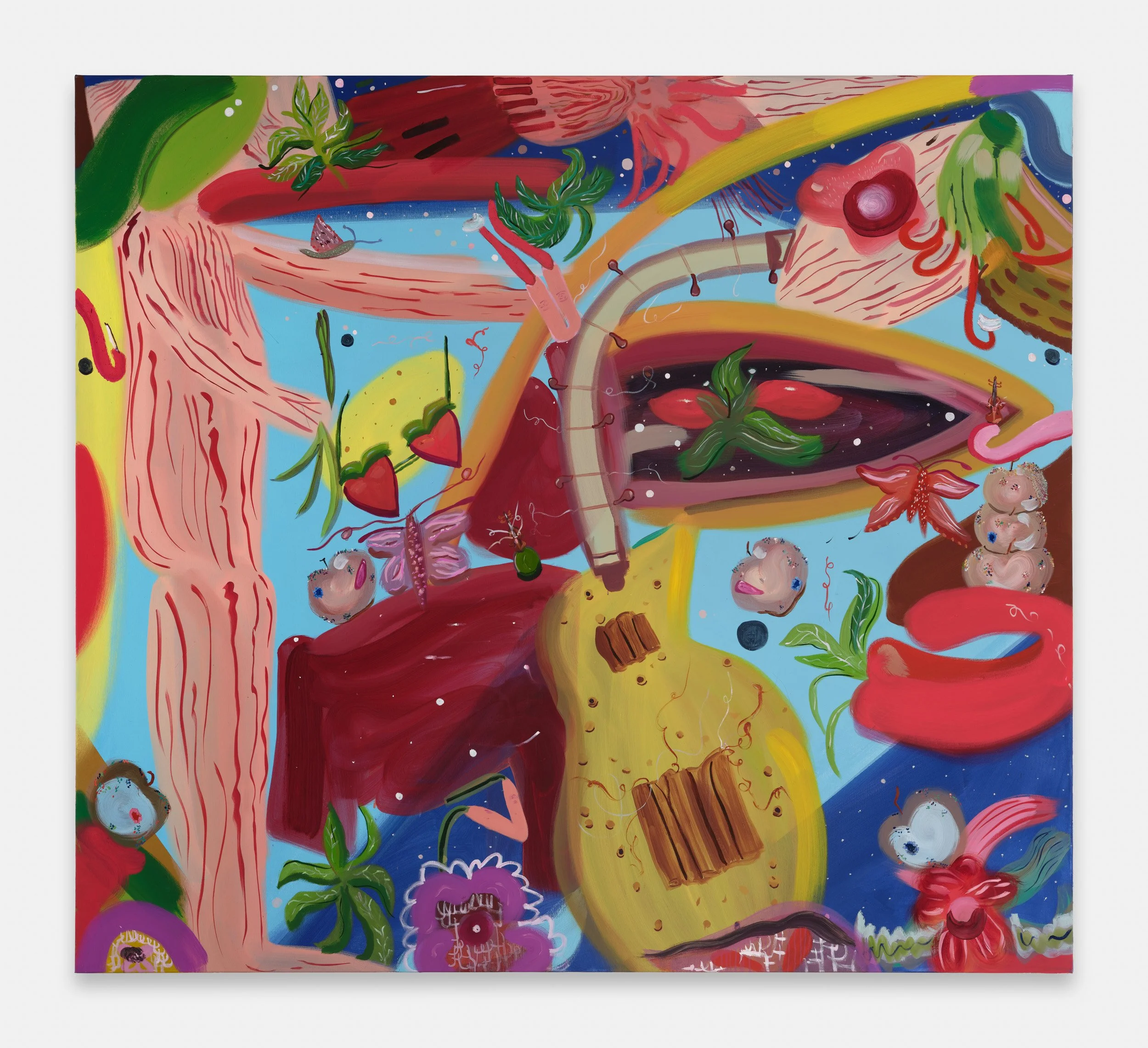 Bright Side Of The Road,  2025, 180 x 200cm