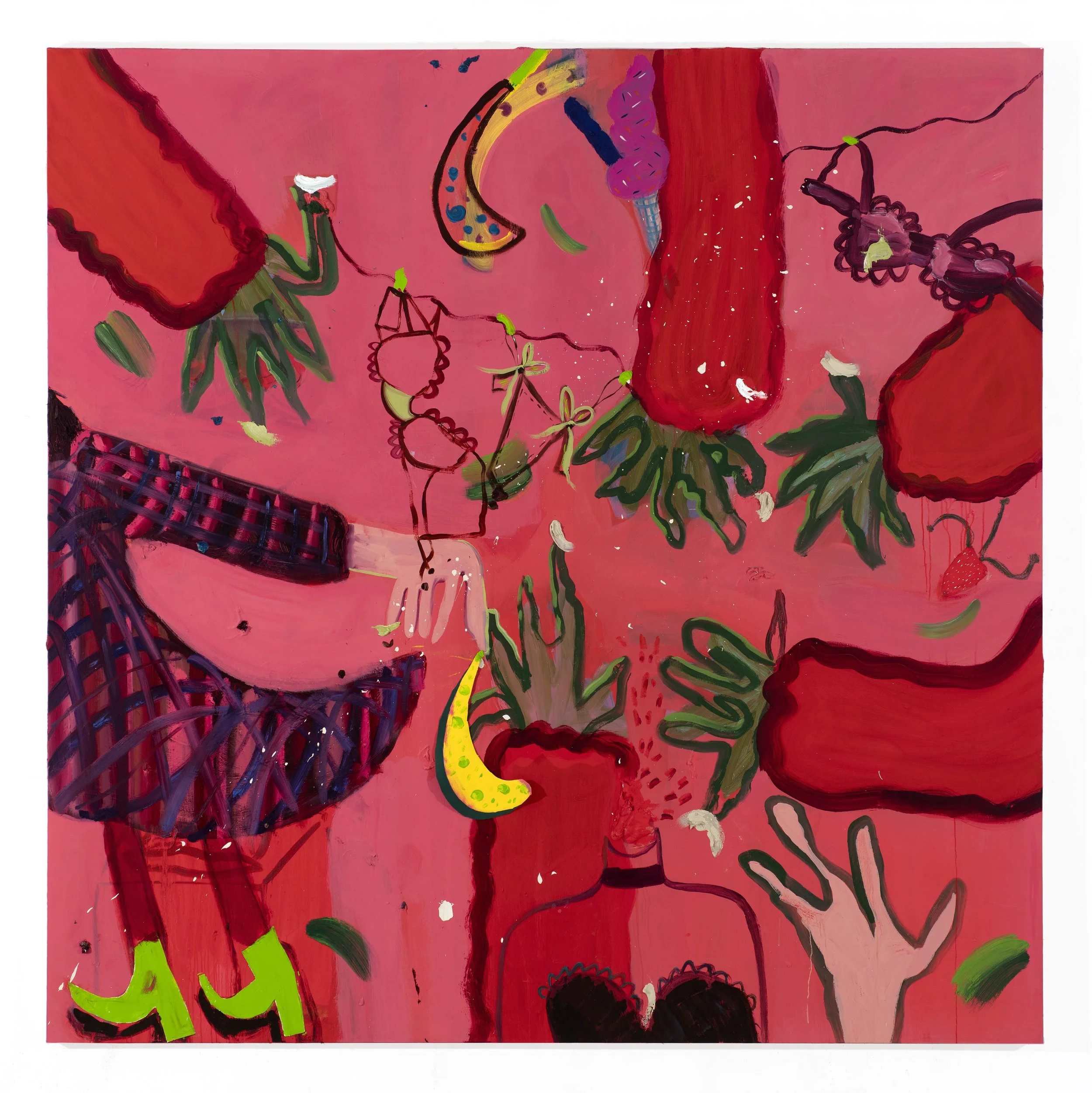 Hung Out To Dry, 2026, 200 x 180cm