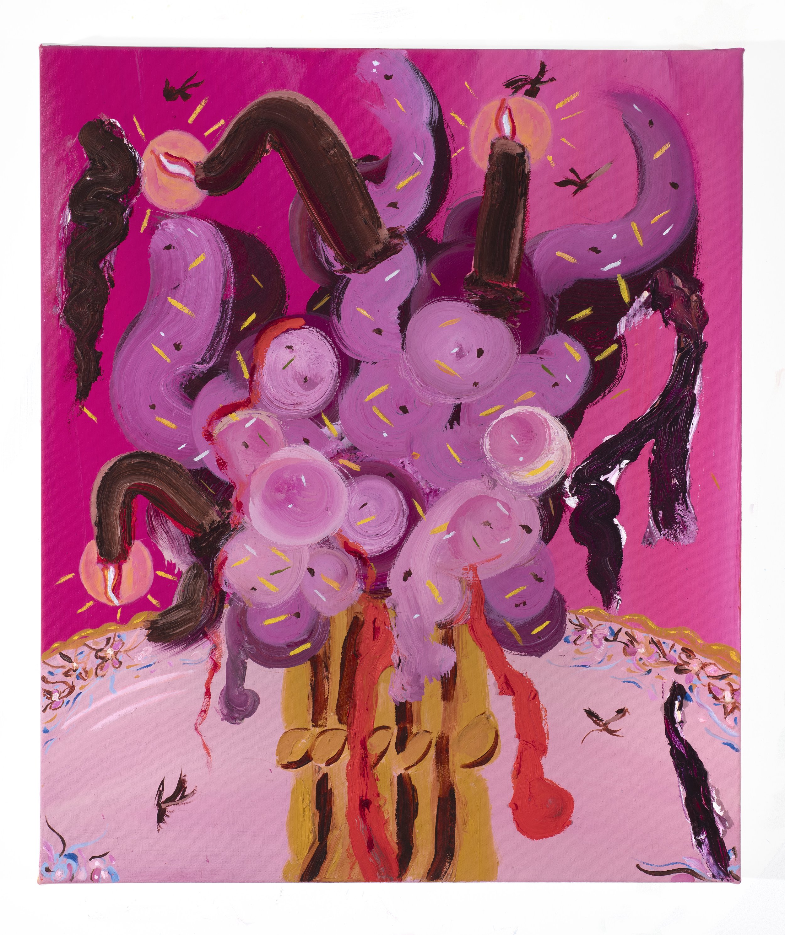 Haunted By The Ghost Of You, 2026, 50 x 60cm