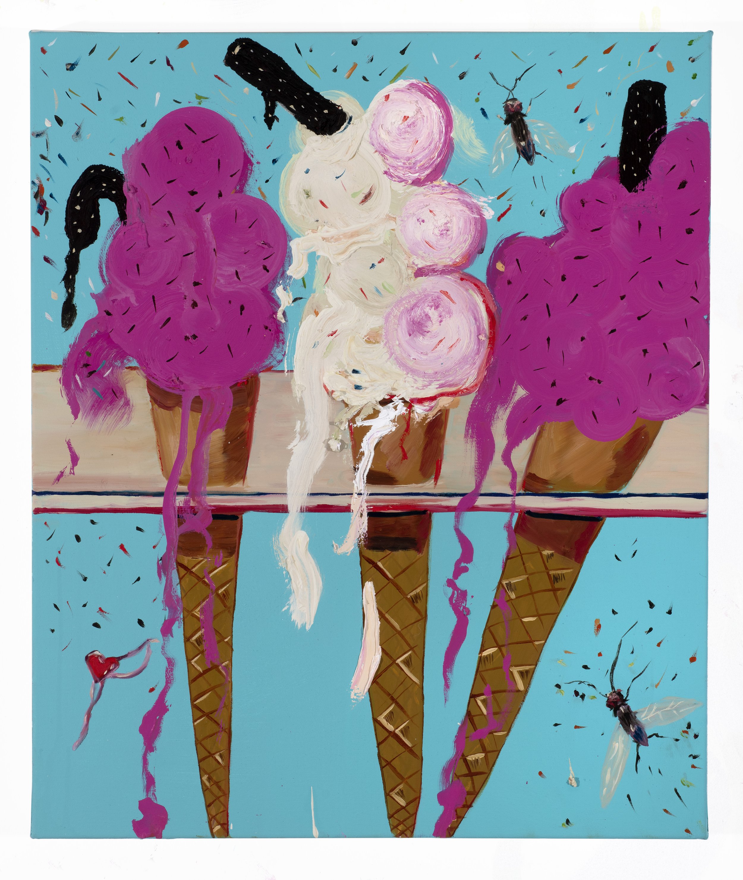 The Three Musketeers, 2026, 50 x 60cm