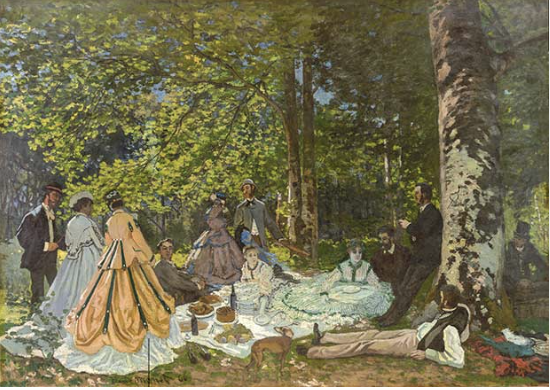 Déjeuner sur l’herbe
