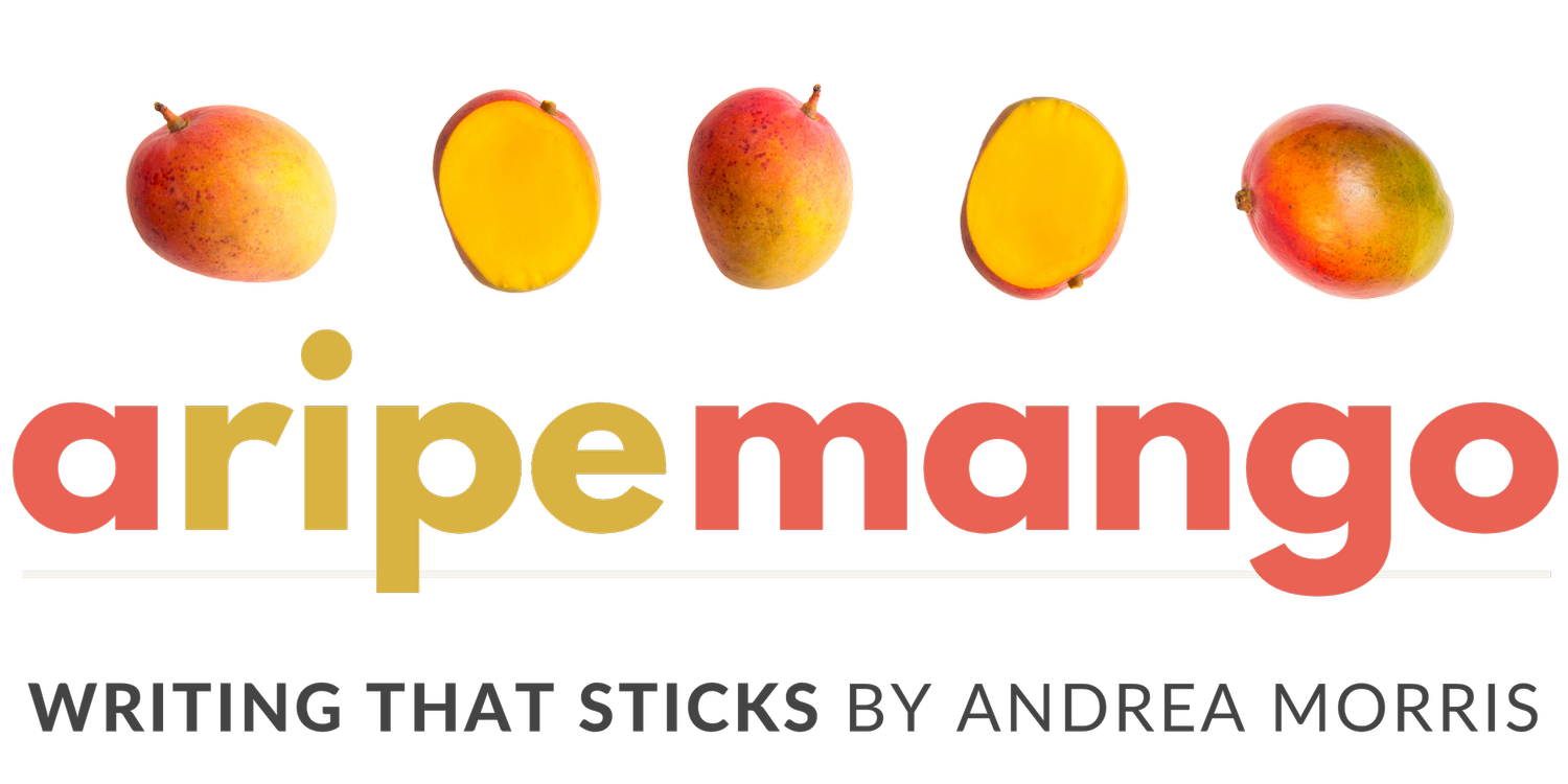 A Ripe Mango: Writing that sticks