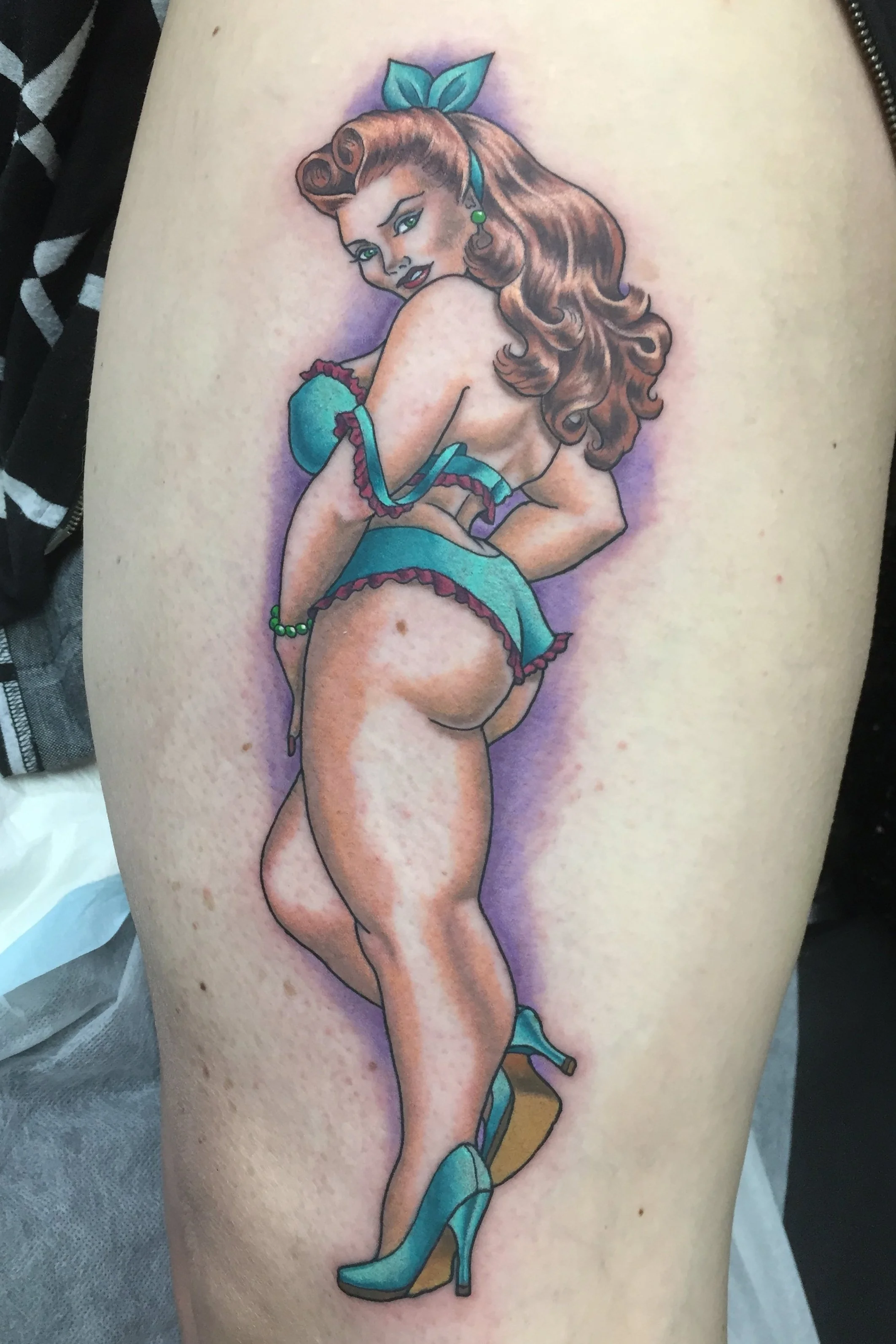 Plus Size Pin-Up Tattoos That Shine