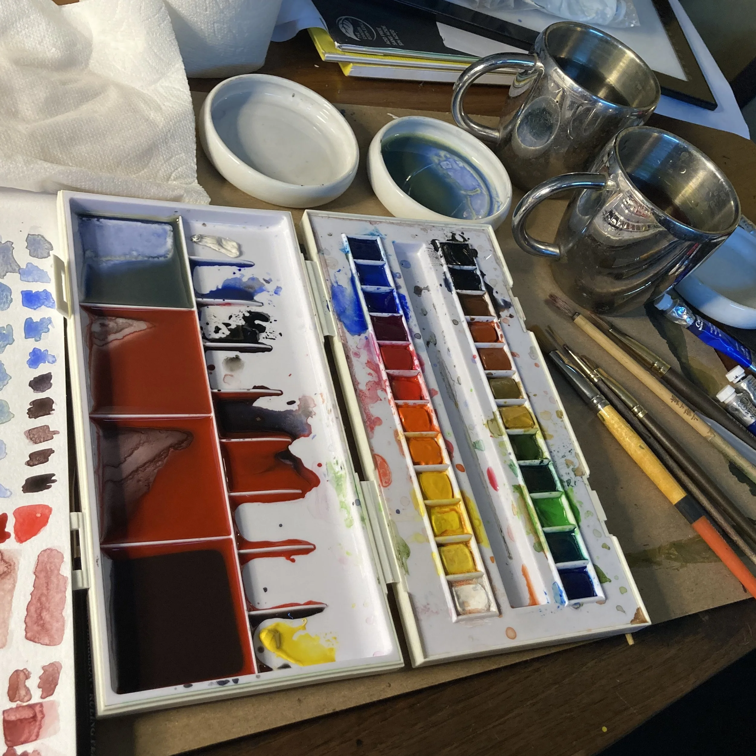 My studio desk