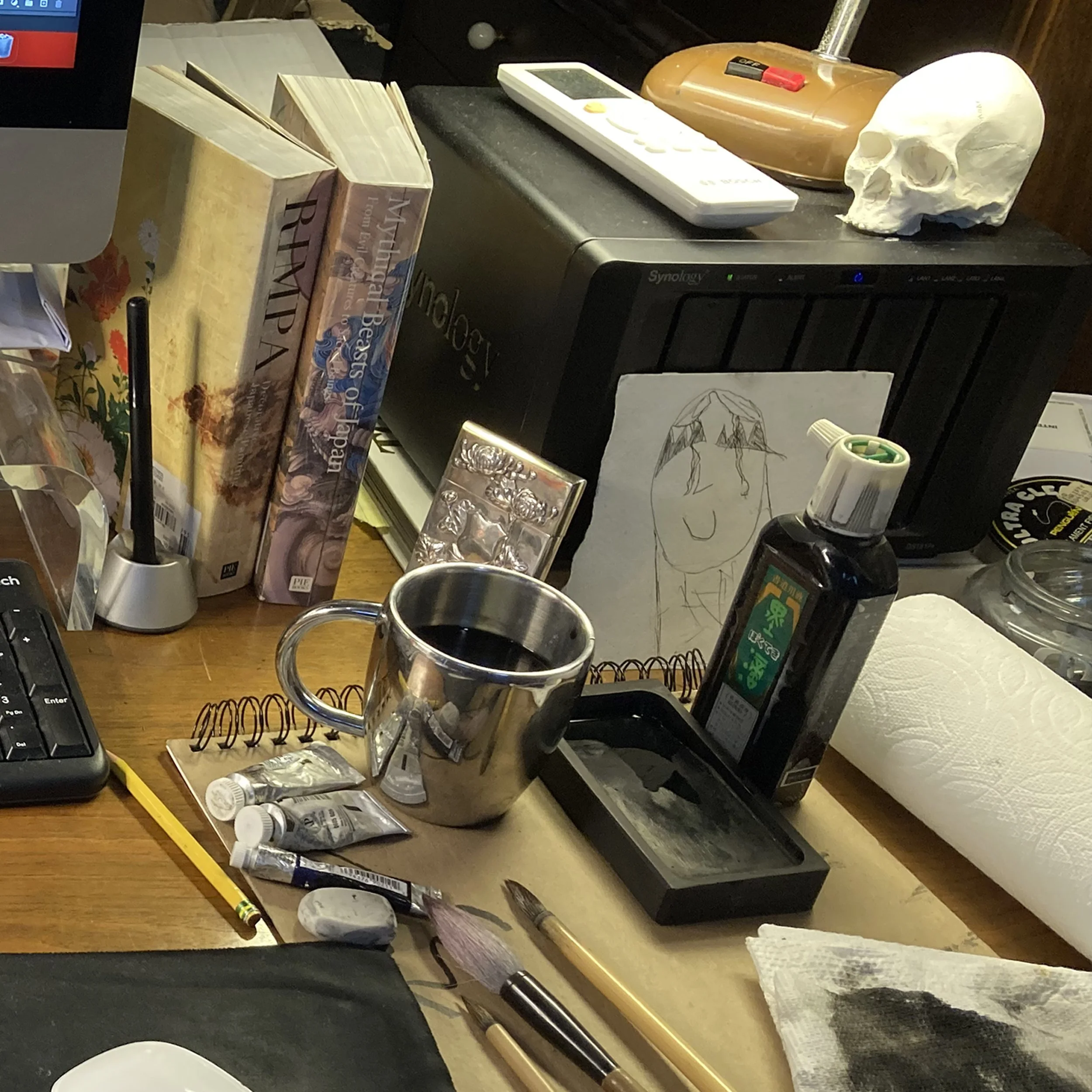 My studio desk
