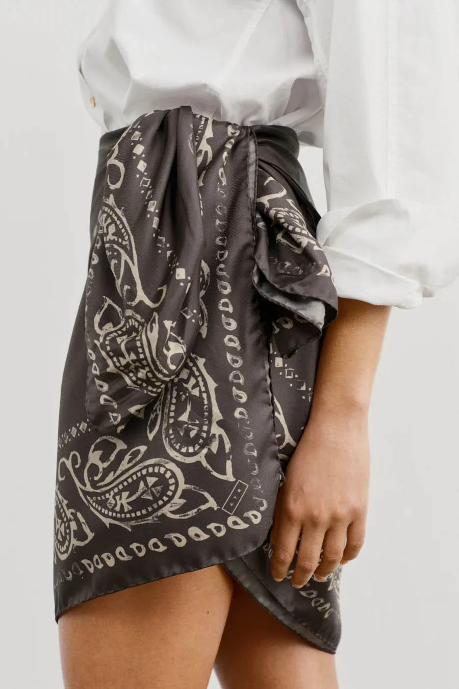Block printed bandana for AYR