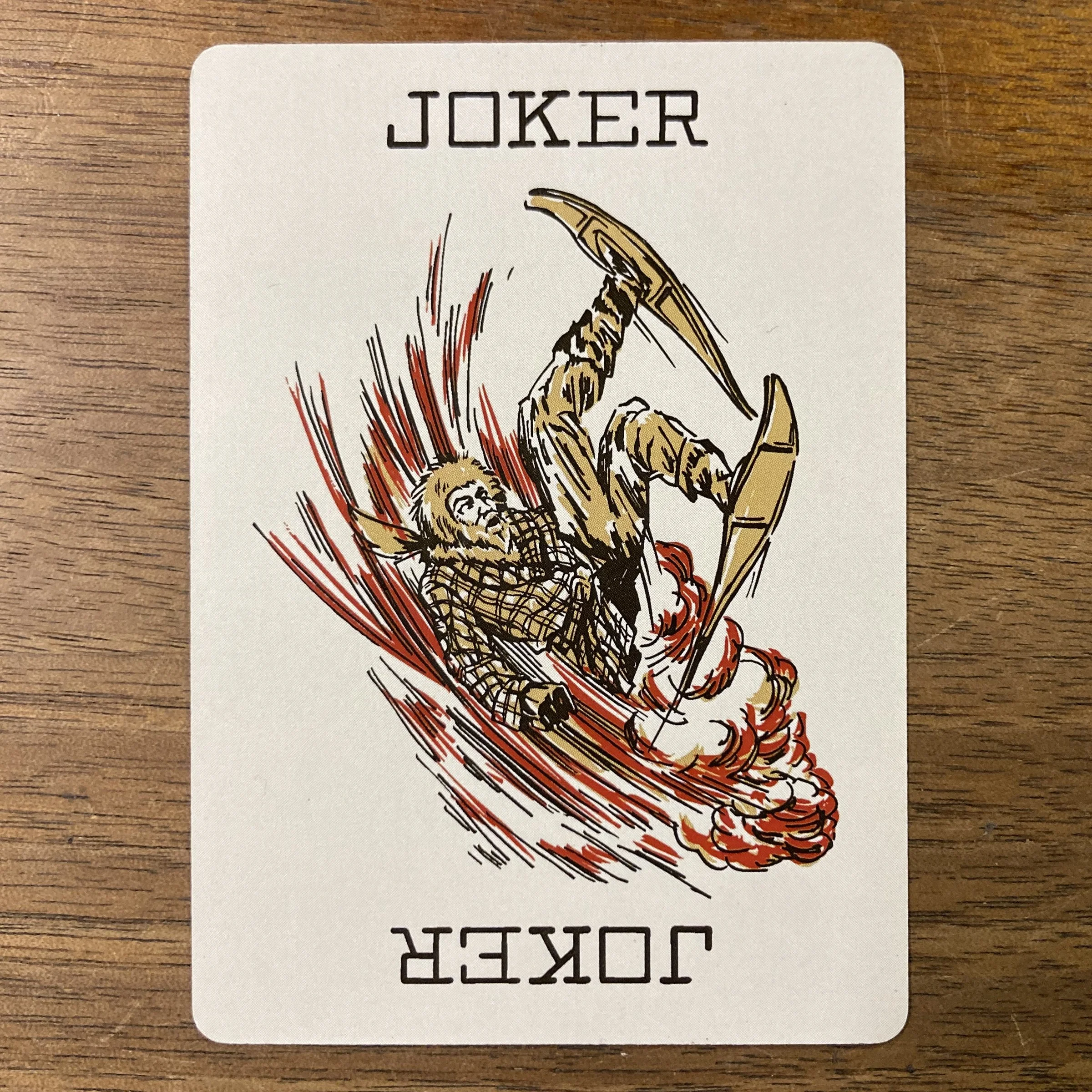 Custom deck of cards for Filson