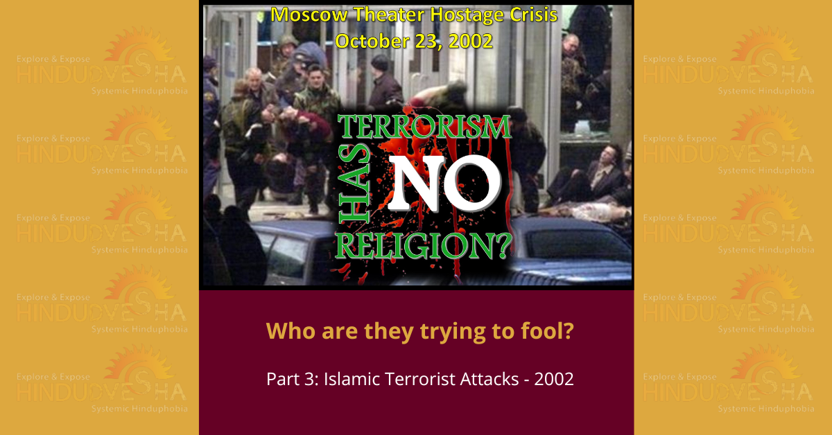 List of Islamic Terrorist Attacks in 2002 (Part 3)