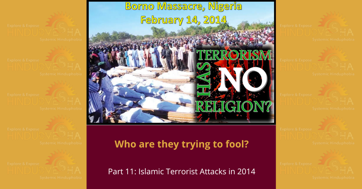 List of Islamic Terrorist Attacks in 2014 (Part 12)