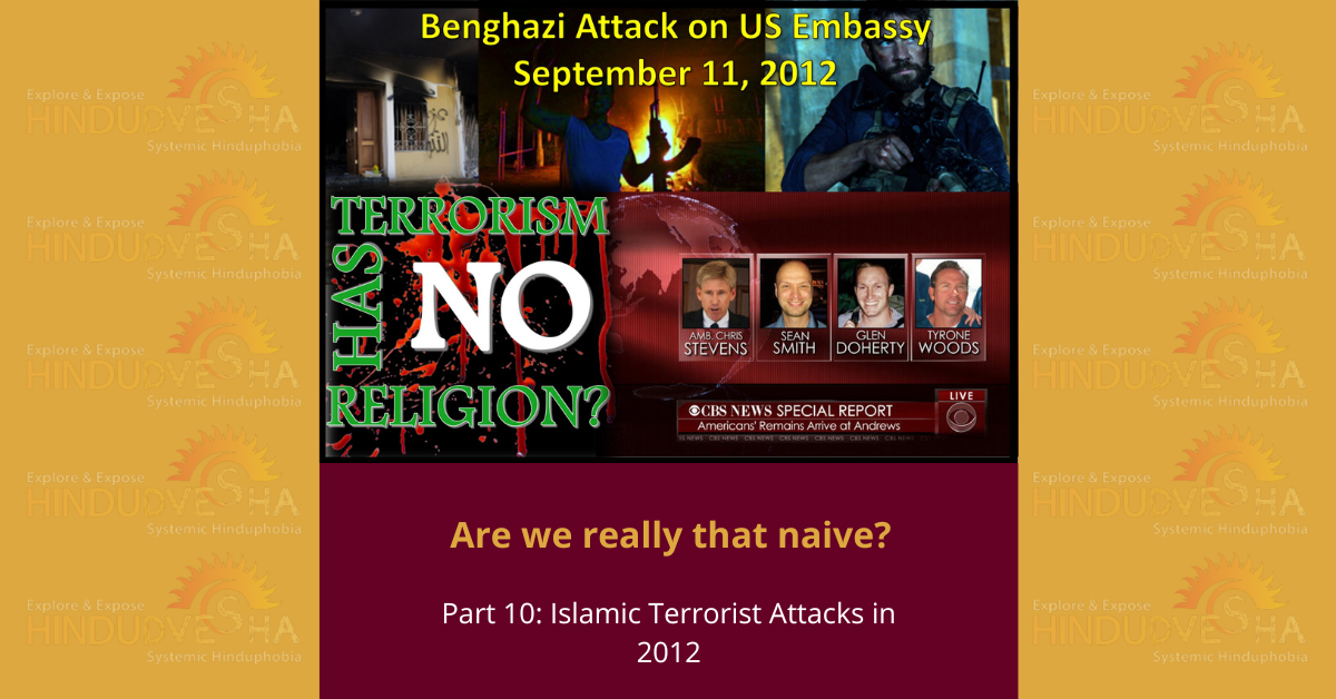List of Islamic Terrorist Attacks in 2012 (Part 10)